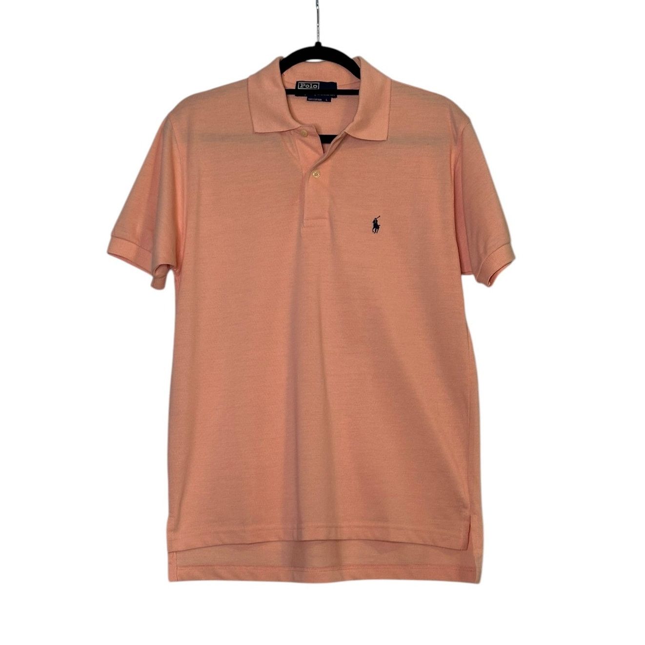 Polo Ralph Lauren Polo by Ralph Lauren melon short sleeves Polo Shirt size L Size US L / EU 52-54 / 3 - 1 Thumbnail