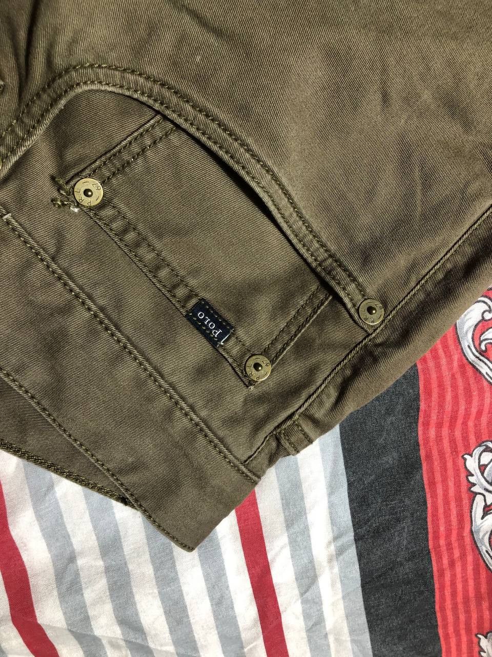 Polo Ralph Lauren Dirty Painted Distressed Thrashed Faded Baggy Jeans Y2K Size US 32 / EU 48 - 19 Thumbnail