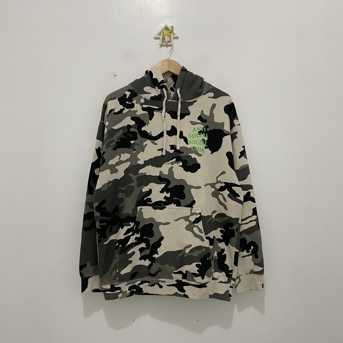 Anti Social Social Club Anti Social Social Club Frozen Camo Hoodie | Grailed