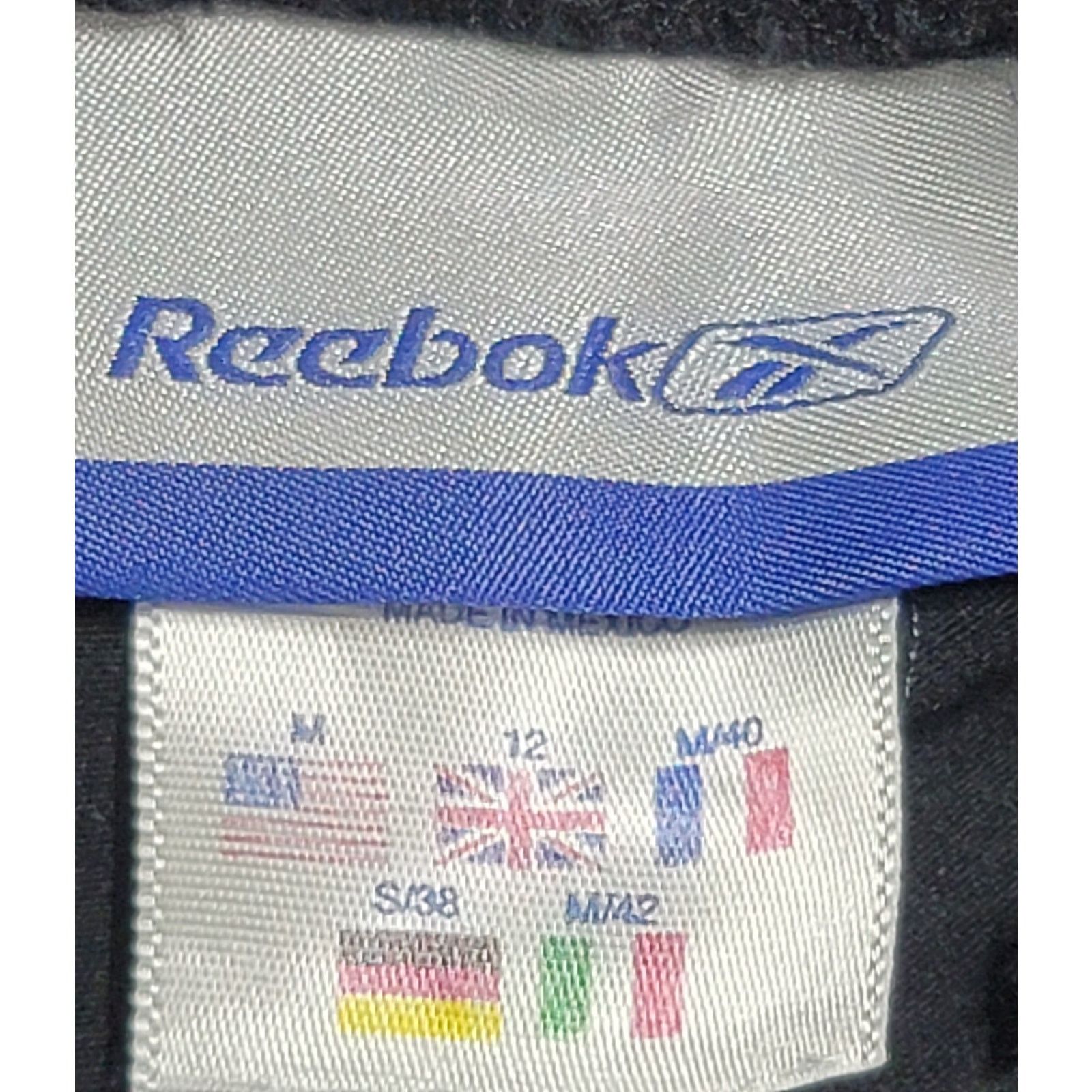 Reebok Reebok Black Coral Side Stripe Cropped Athletic Pants Medium Size 26" / US 2 / IT 38 - 3 Thumbnail