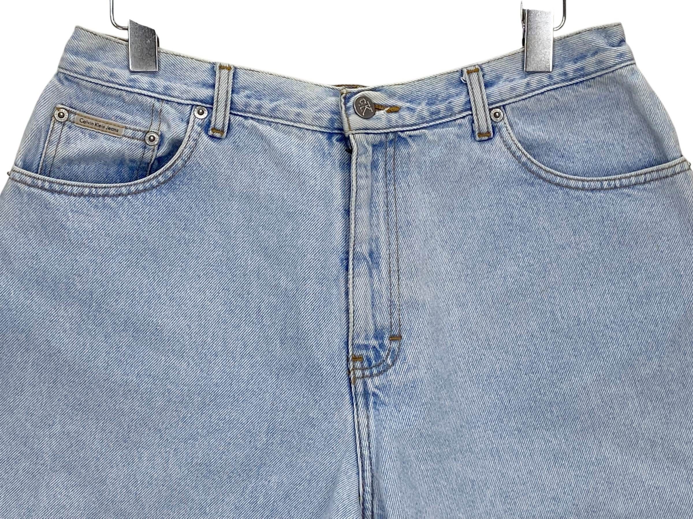 Calvin Klein × Vintage Calvin Klein Jeans Vintage Short Jeans Size 30" / US 8 / IT 44 - 3 Thumbnail