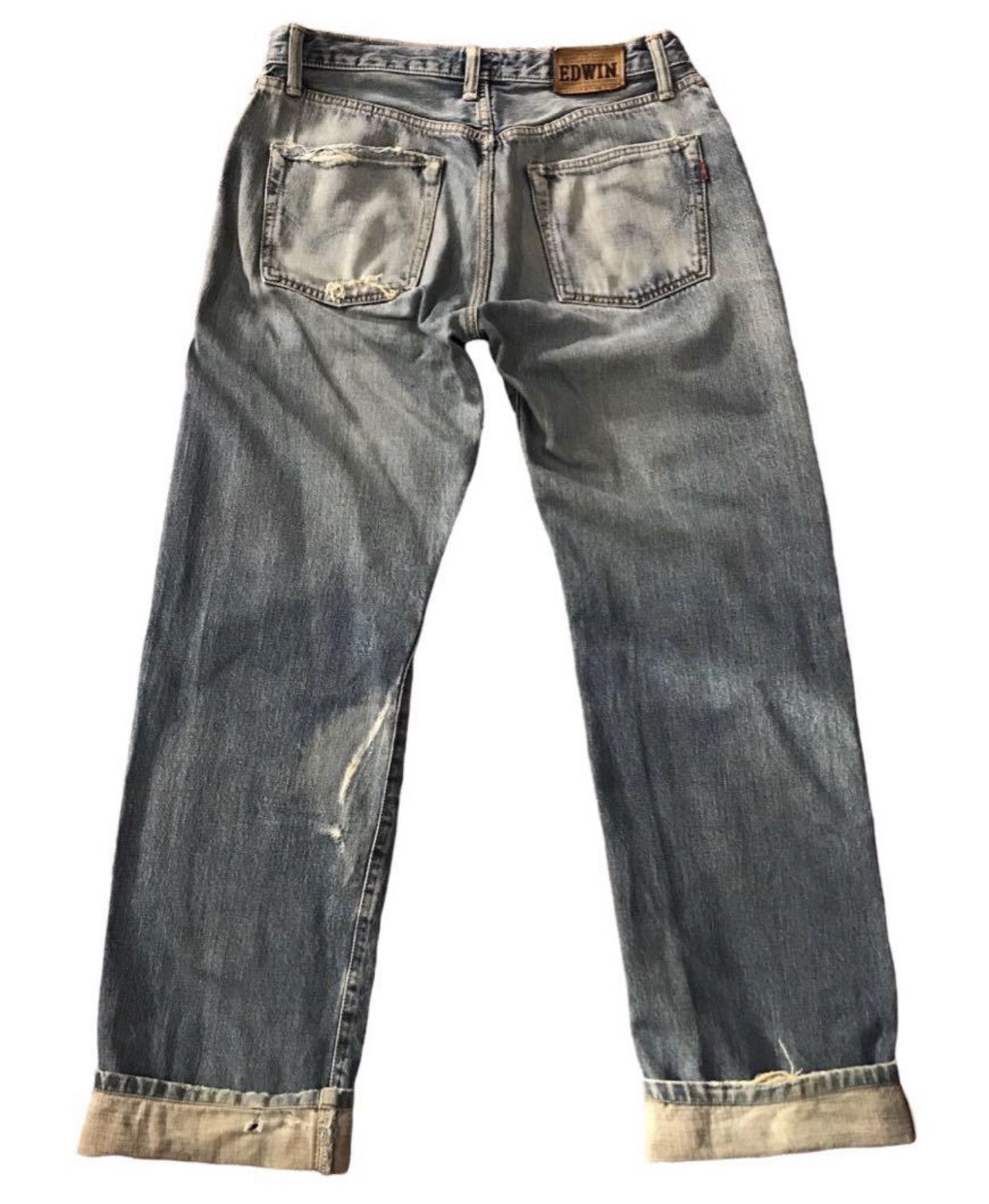 Japanese Brand × Vintage 🔥🔥Vintage 90s Edwin 505SXR Selvedge Jeans Size US 30 / EU 46 - 6 Thumbnail