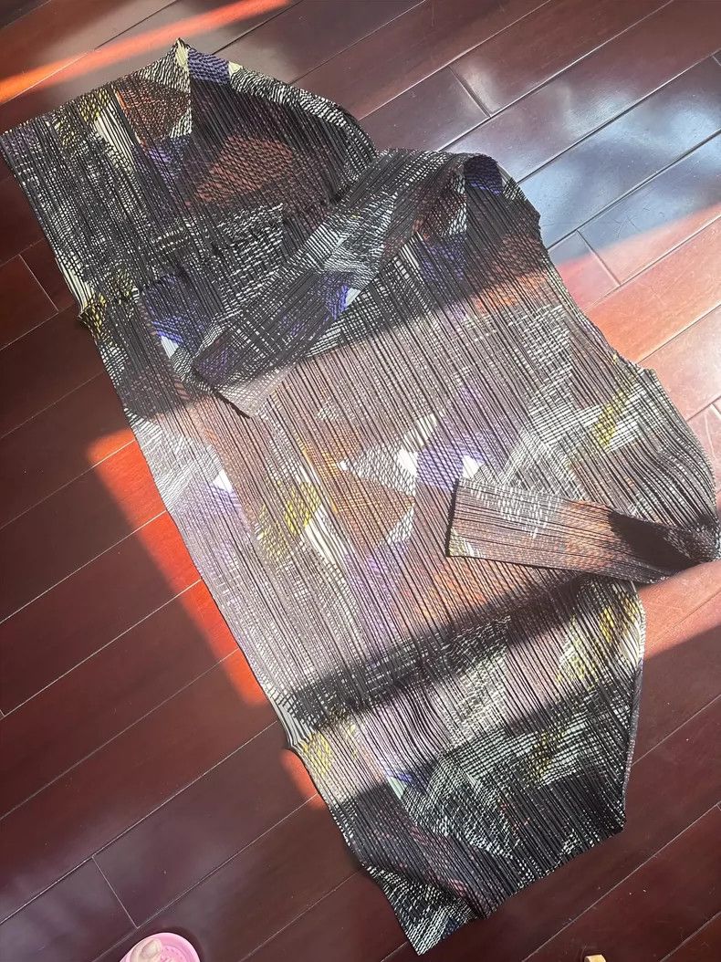 Issey Miyake Issey Miyake Pleated Multi-Color Top - dmc Size US S / EU 44-46 / 1 - 1 Thumbnail