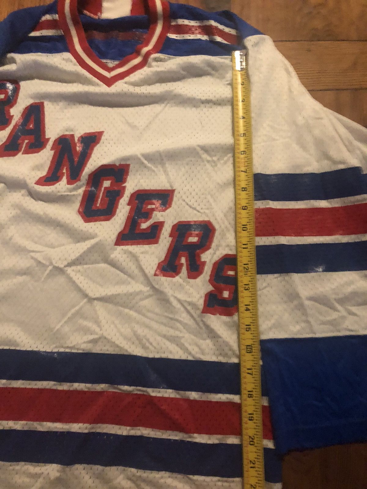 NHL Vintage 90s New York Rangers Hockey Jersey S/M Size US M / EU 48-50 / 2 - 8 Thumbnail