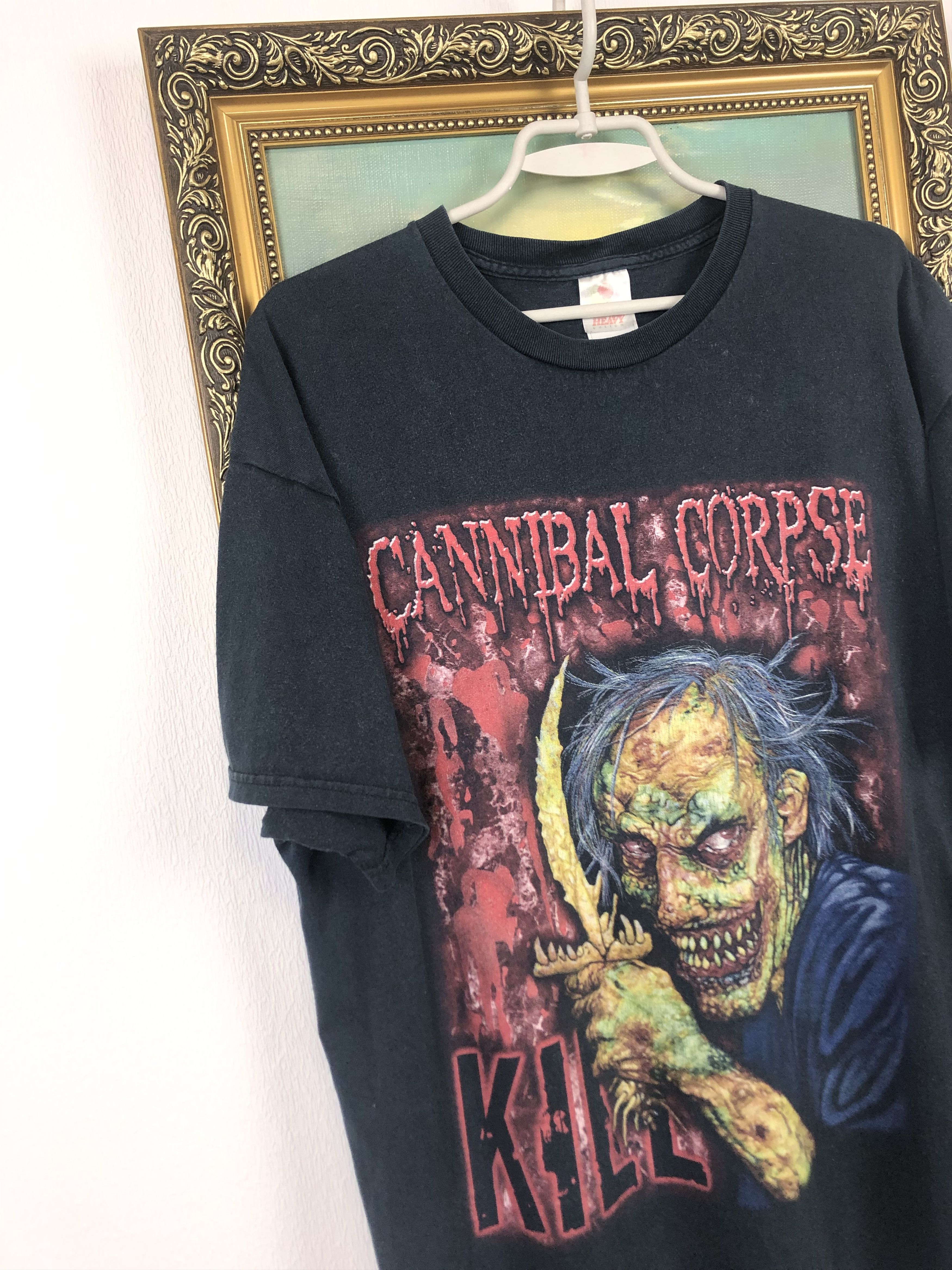 Band Tees × Vintage Vintage Cannibal Corpse Band Rare Kill Shirt Tee Size US XL / EU 56 / 4 - 3 Thumbnail