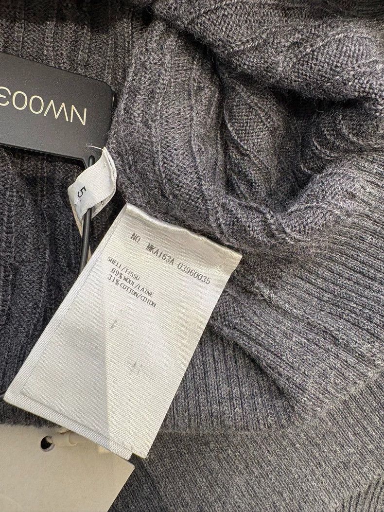 Thom Browne Thom Browne Dark grey wool sweater Size US XXL / EU 58 / 5 - 4 Thumbnail