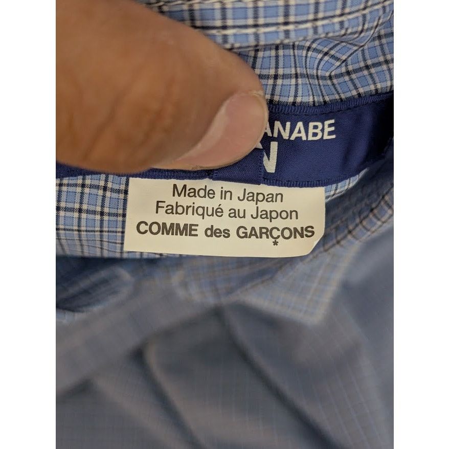 Junya Watanabe o1rshd1 Button up Shirt in Blue Size US L / EU 52-54 / 3 - 16 Thumbnail