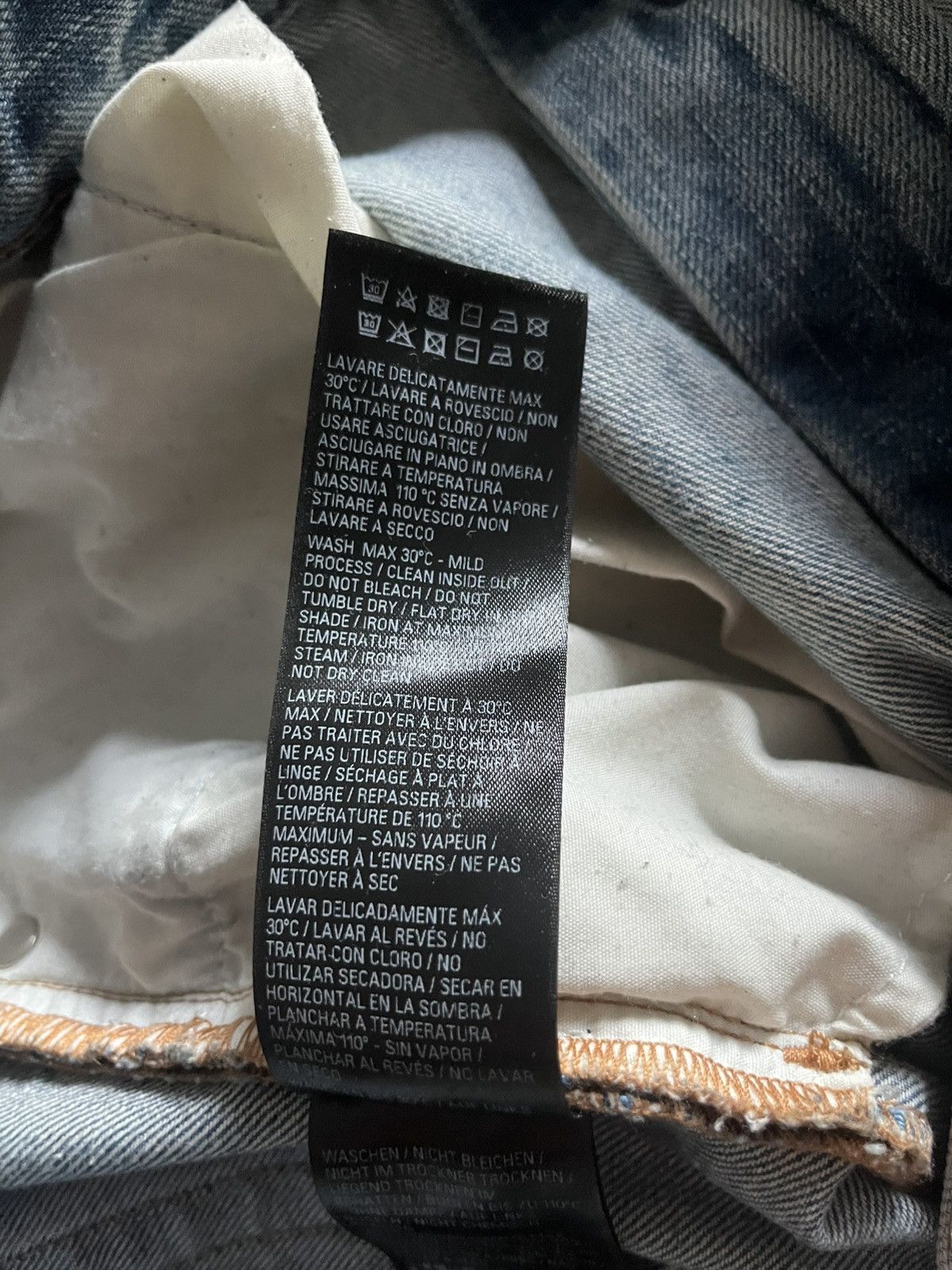 Balenciaga Balenciaga SS24 "Outback Blue" Flared Denim Jeans Size US 36 / EU 52 - 10 Thumbnail