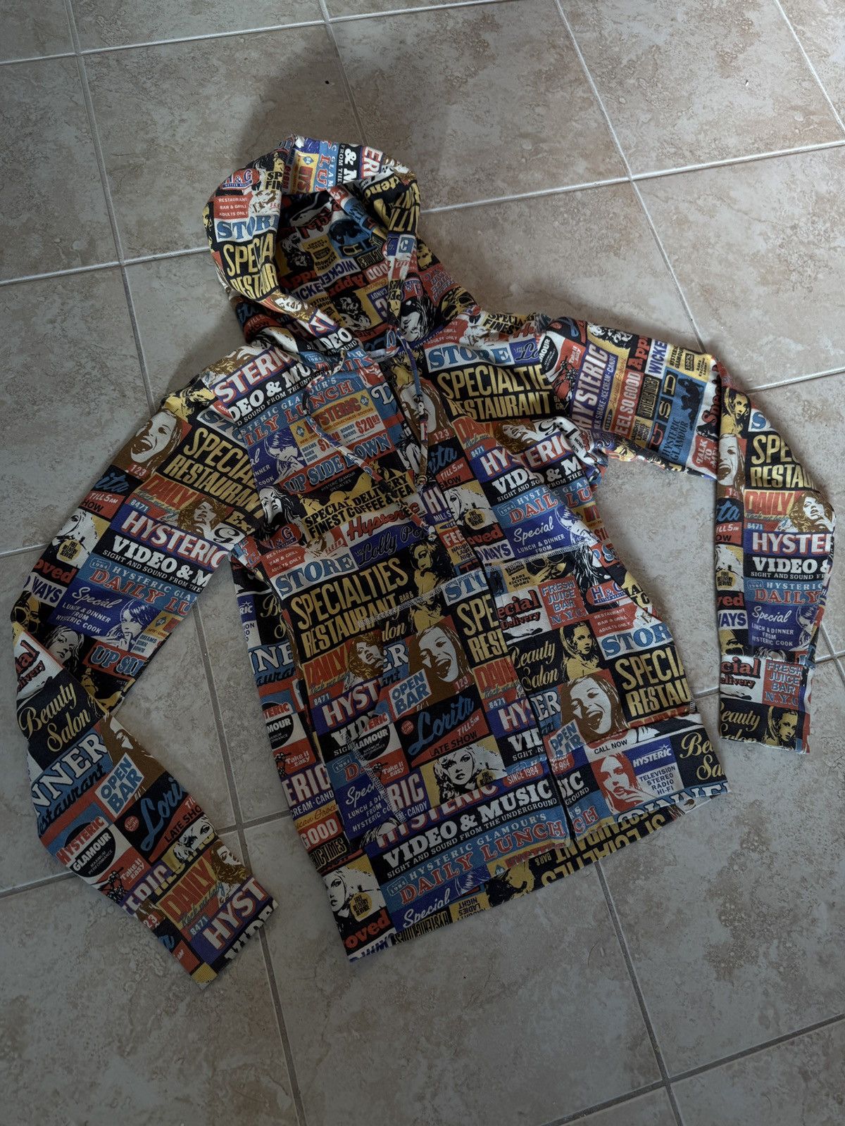 Hysteric Glamour × Japanese Brand Hysteric Glamour Comic hoodie Size US XS / EU 42 / 0 - 1 Thumbnail
