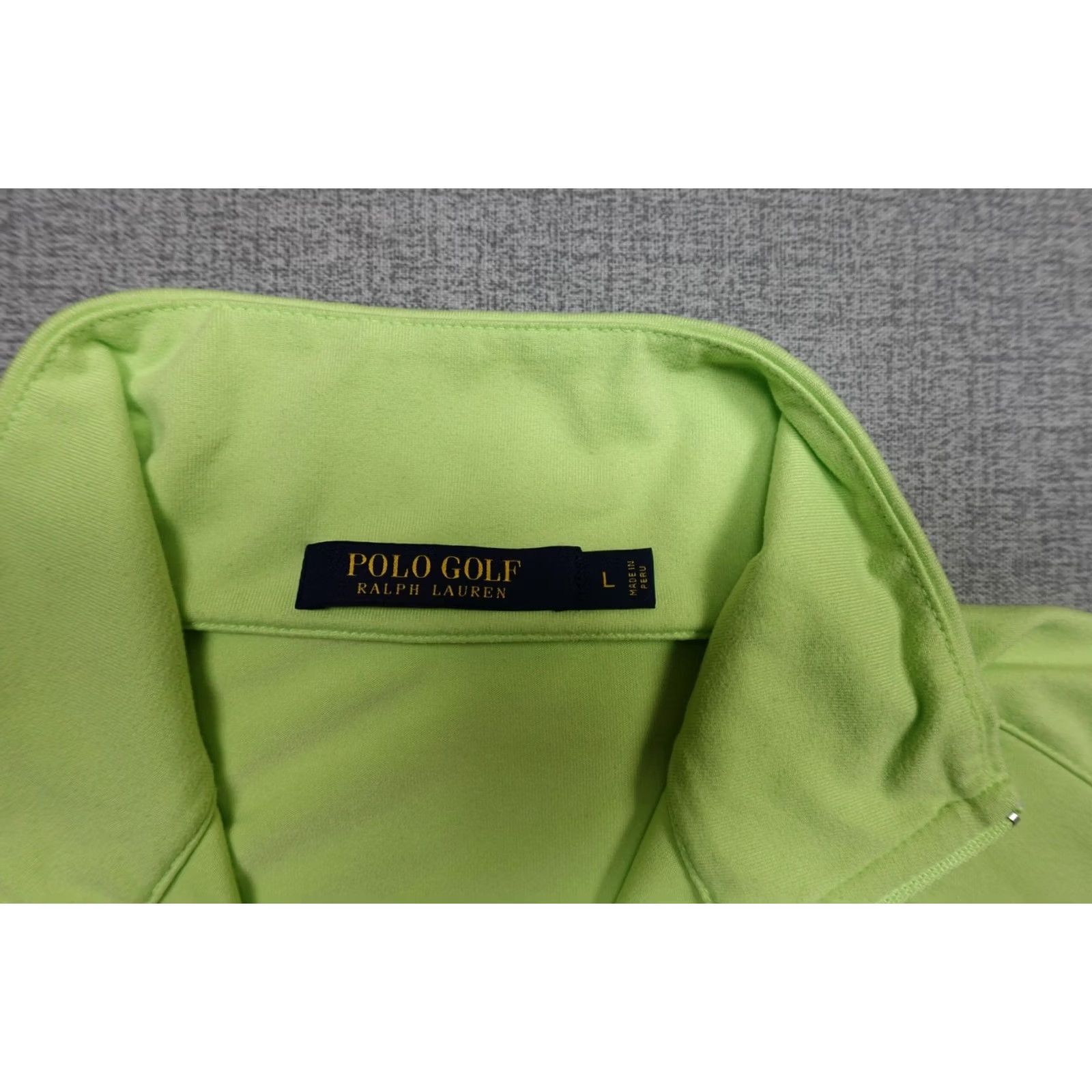 Ralph Lauren Polo Ralph Lauren Quarter Zip Pullover Men L Green Lightweight Golf Polo Shirt Pullover Long Sleeve 1/4 Zip Size US L / EU 52-54 / 3 - 2 Thumbnail