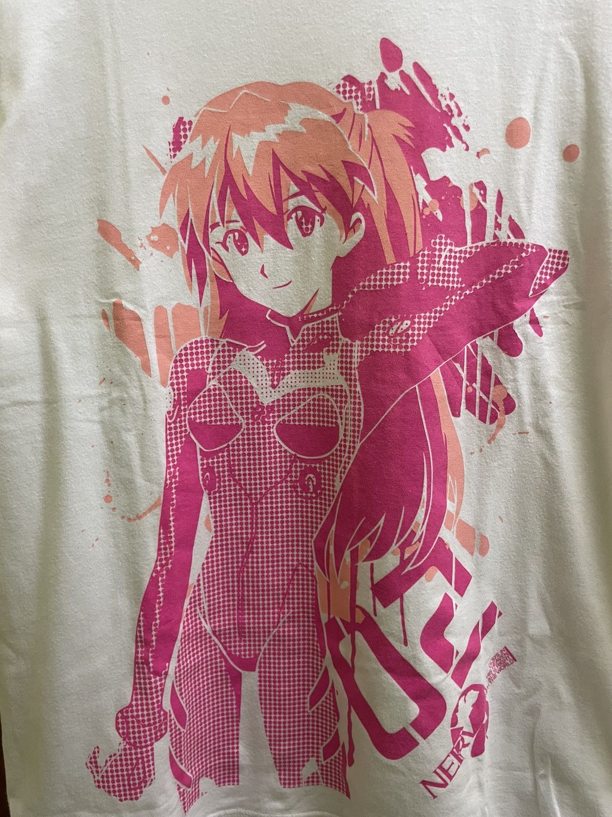 Anime × Japanese Brand × Vintage RARE EVANGELION ASUKA LANGLEY WAIFU ANIME TSHIRT Size US XL / EU 56 / 4 - 2 Thumbnail
