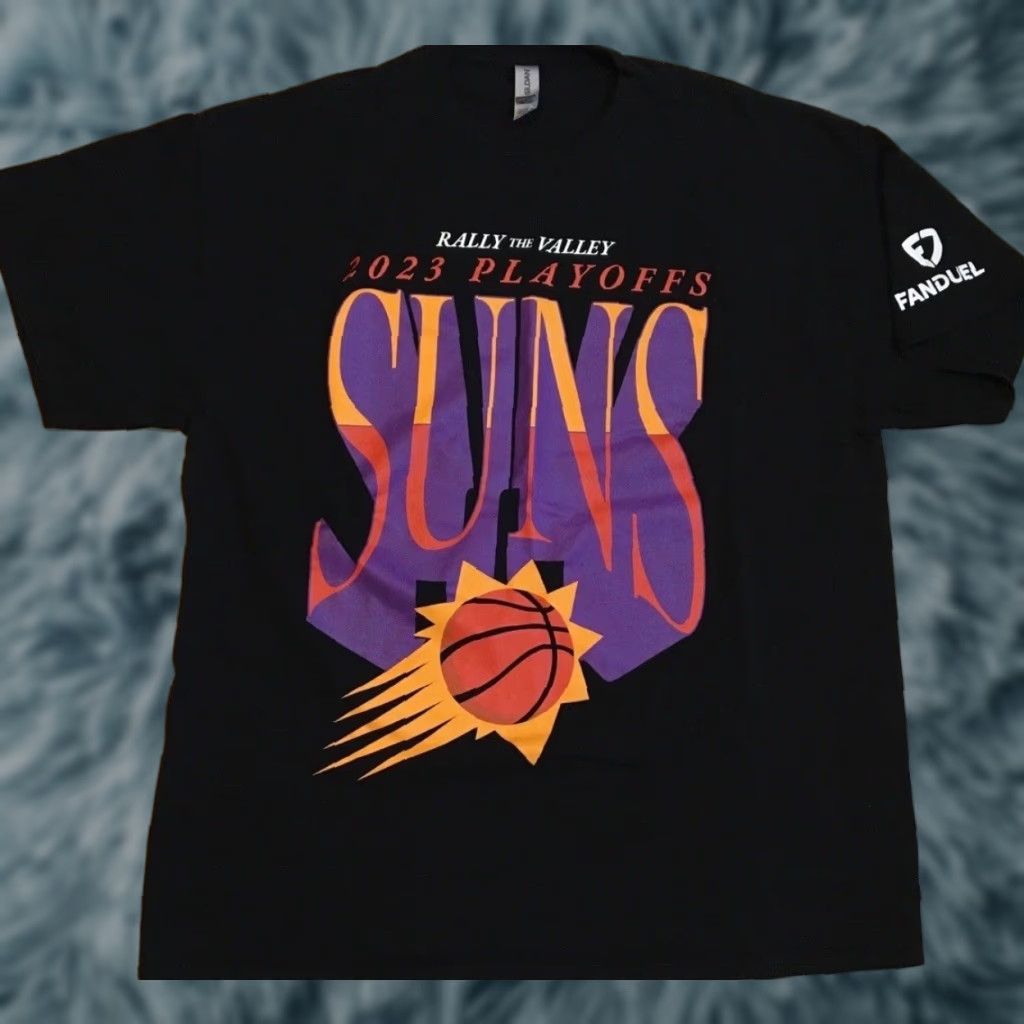 Vintage VINTAGE Phoenix Suns 2023 Playoffs Shirt XL Charles Barkley NBA Finals Arizona 90s Sports Graphic Tee Mens Black Size US XL / EU 56 / 4 - 1 Thumbnail