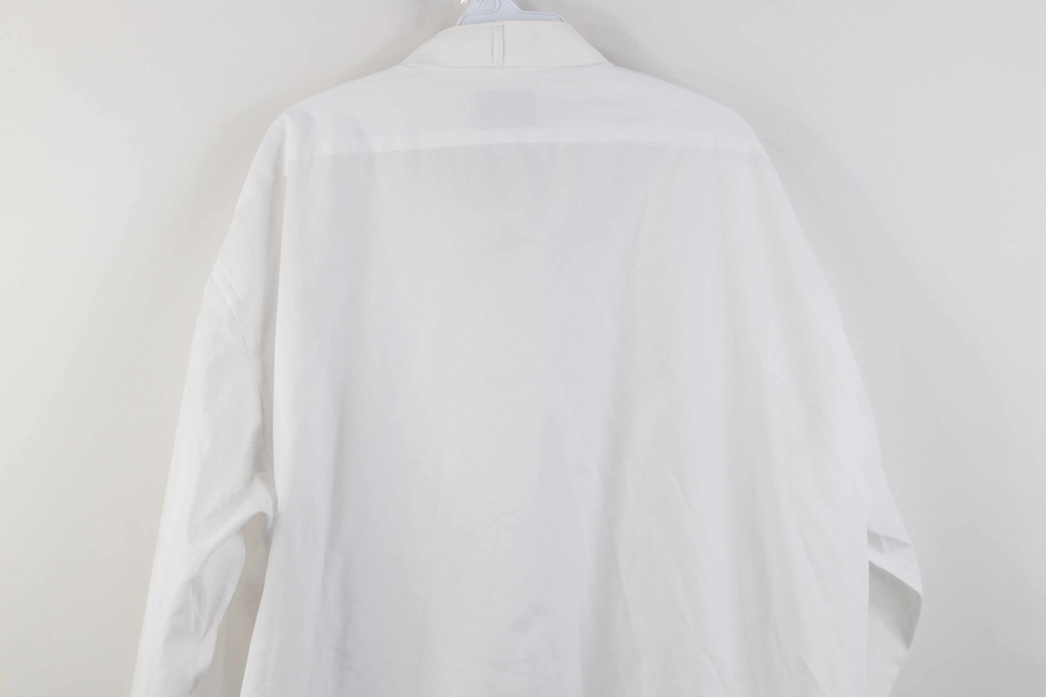 Vintage Vintage 90s Streetwear Formal Tuxedo Button Shirt White Size US XXL / EU 58 / 5 - 12 Thumbnail