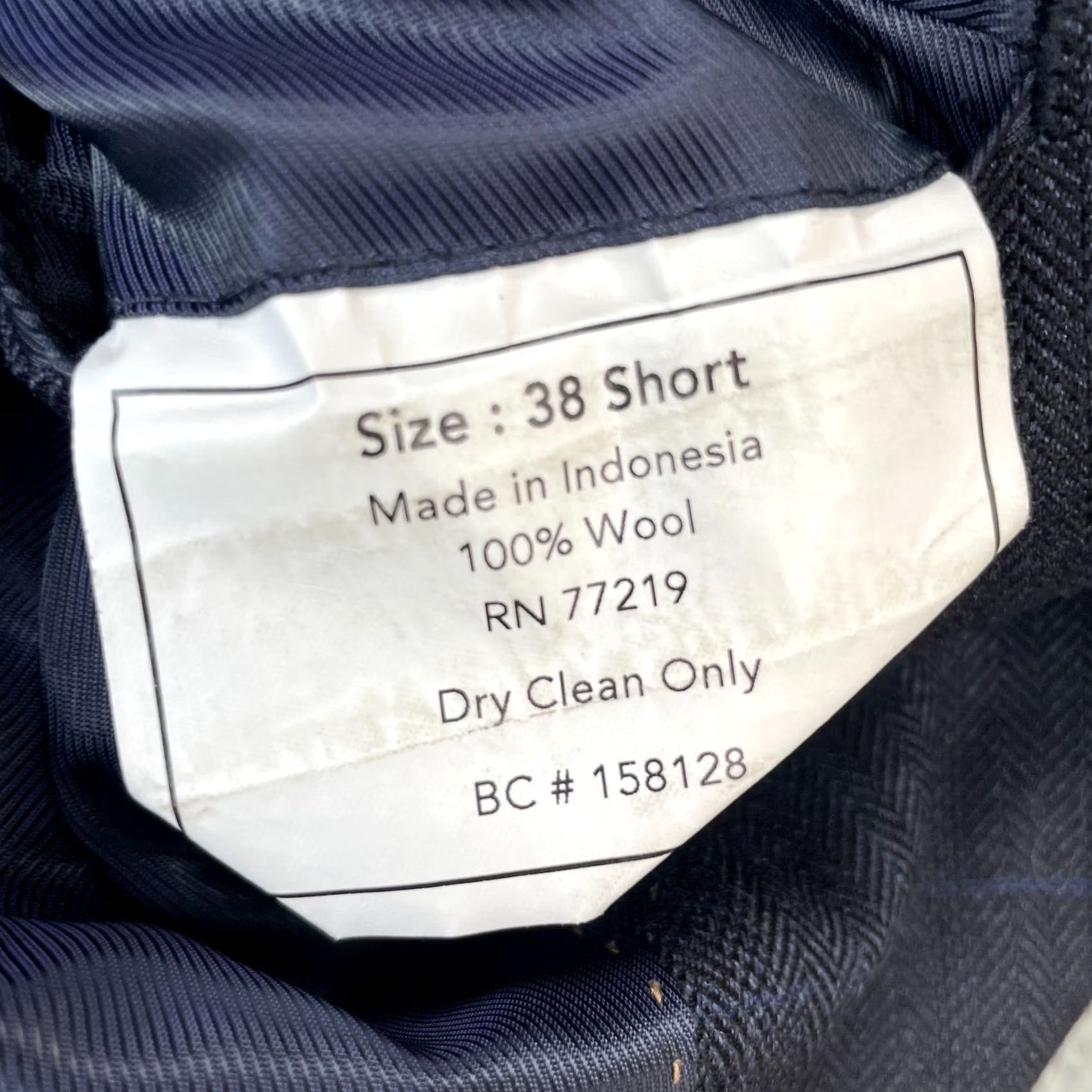 Pronto Uomo Pronto Uomo Blazer Mens 38 Blue Wool Coat Double-Vented Notch Lapel Two-Button Single-Breasted City Preppy Tuxedo Size US 38 / EU 54 - 7 Thumbnail