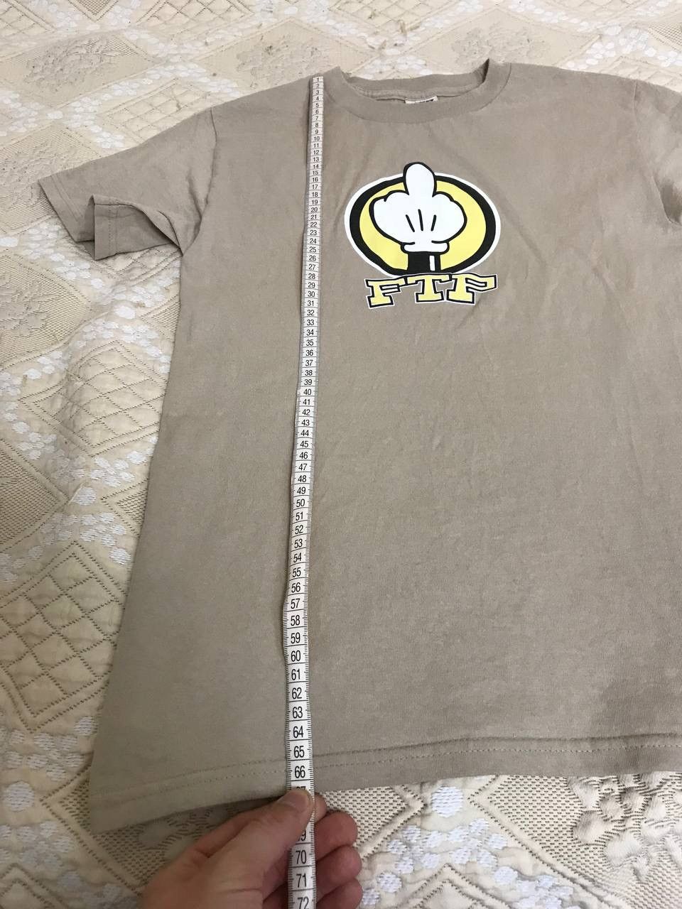 Fuck The Population 🔥 FTP Finger T Shirt Made in USA Streetwear Size US S / EU 44-46 / 1 - 12 Thumbnail