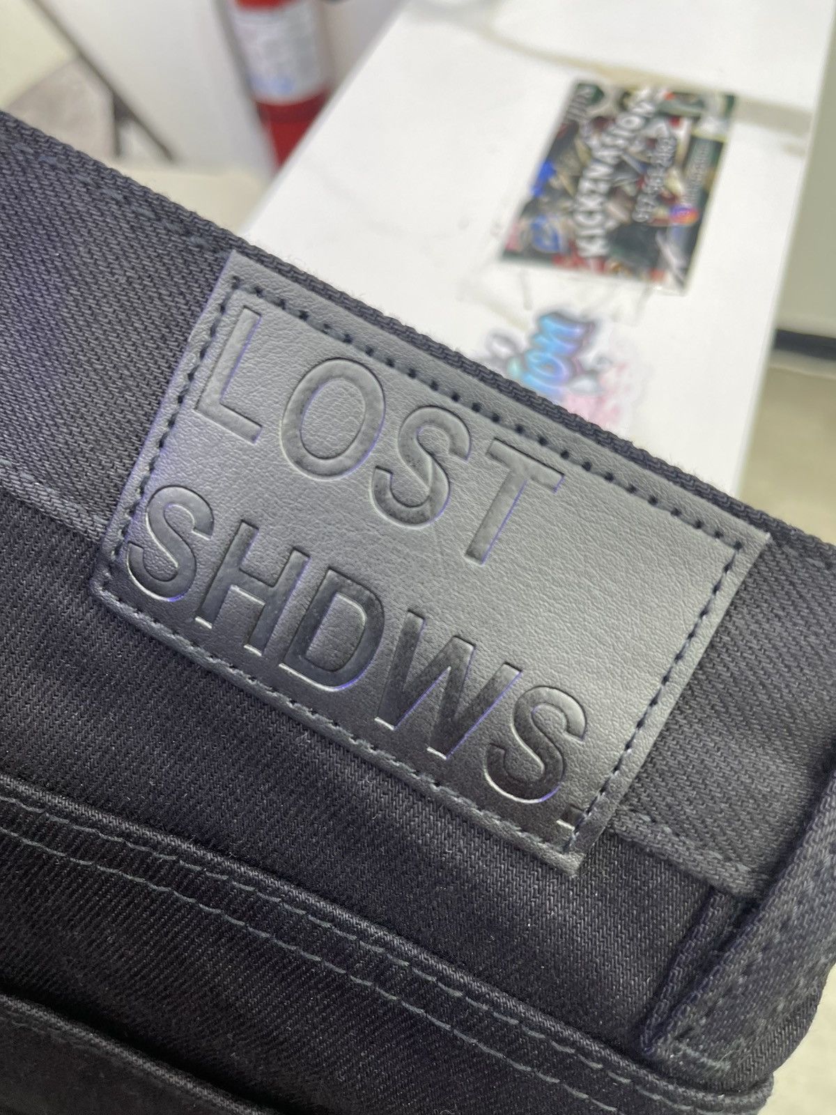 LOSTSHDWS Lost Shdws Denim jeans ( black/cream) Size US 30 / EU 46 - 6 Thumbnail