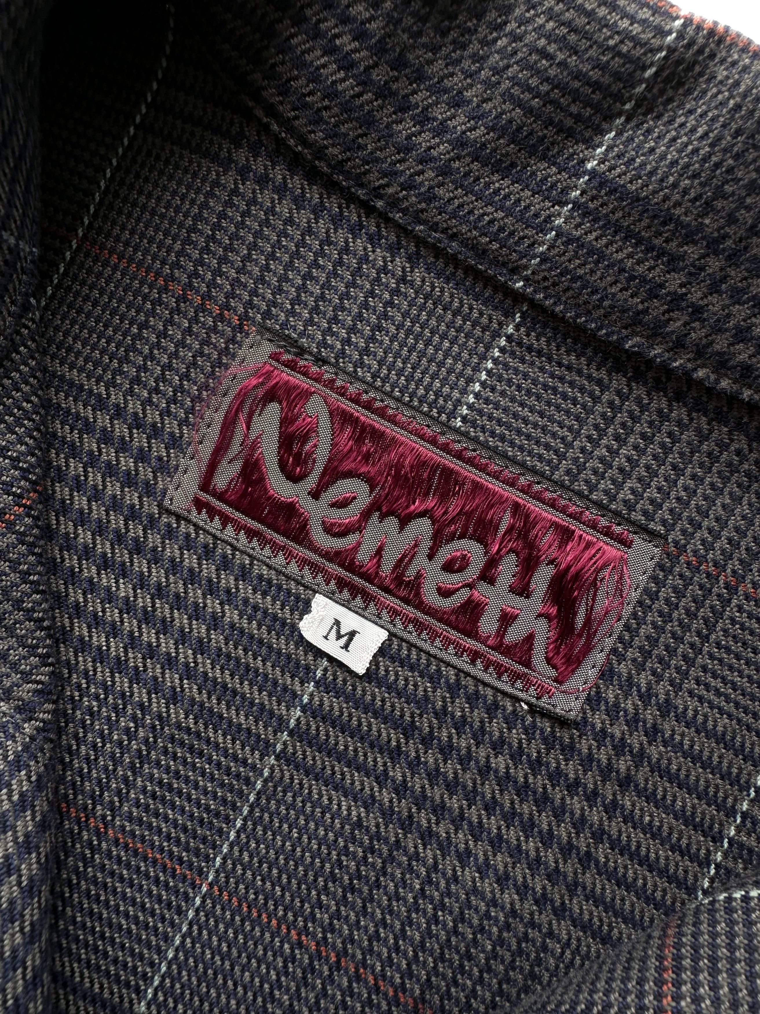Christopher Nemeth × Japanese Brand Christopher Nemeth grey check trench jacket Size US M / EU 48-50 / 2 - 3 Thumbnail