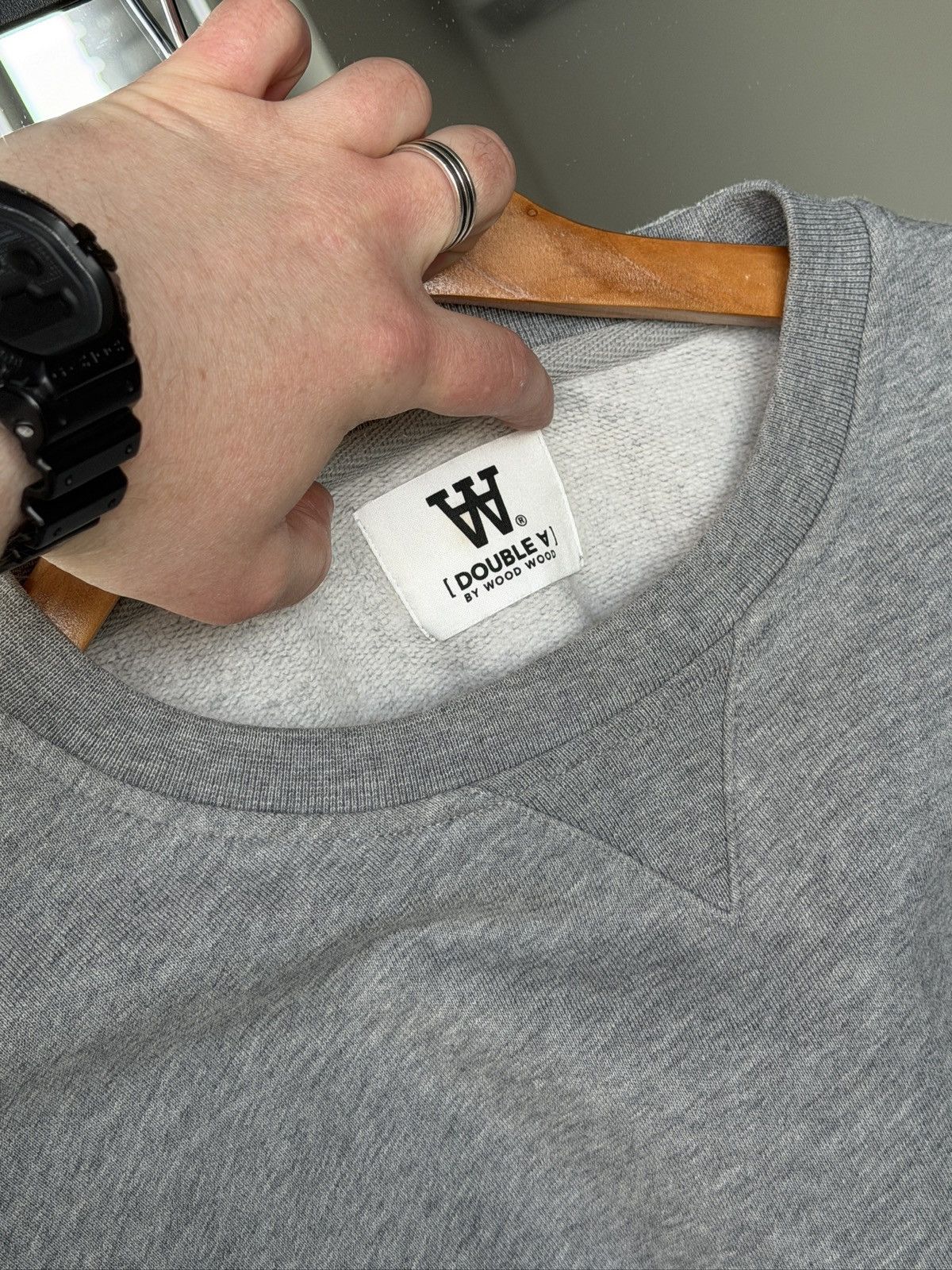 Wood Wood wood wood sweatshirt size L Size US L / EU 52-54 / 3 - 4 Thumbnail