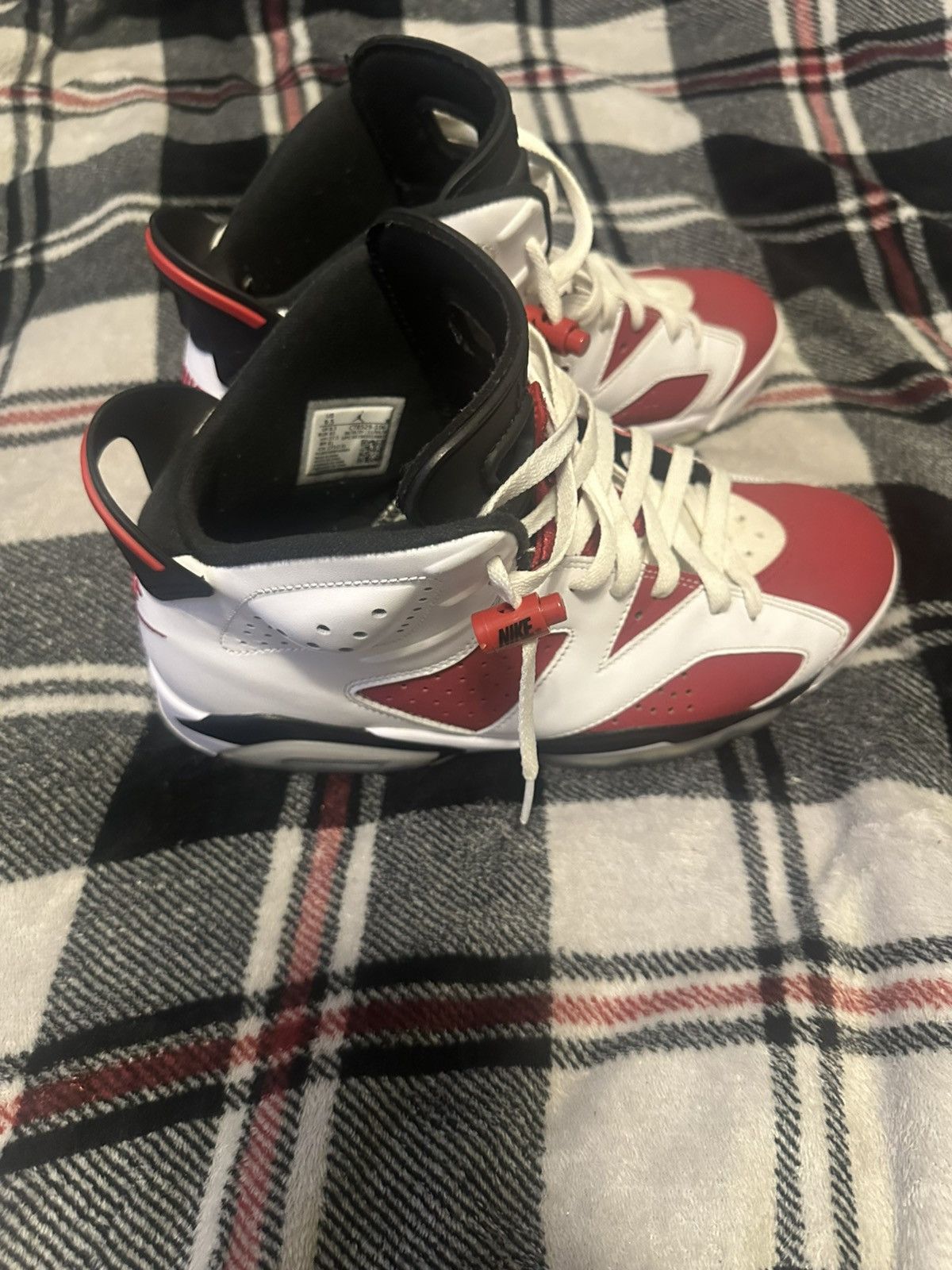 Jordan Brand Retro Carmine 6’s Size US 9.5 / EU 42-43 - 3 Thumbnail