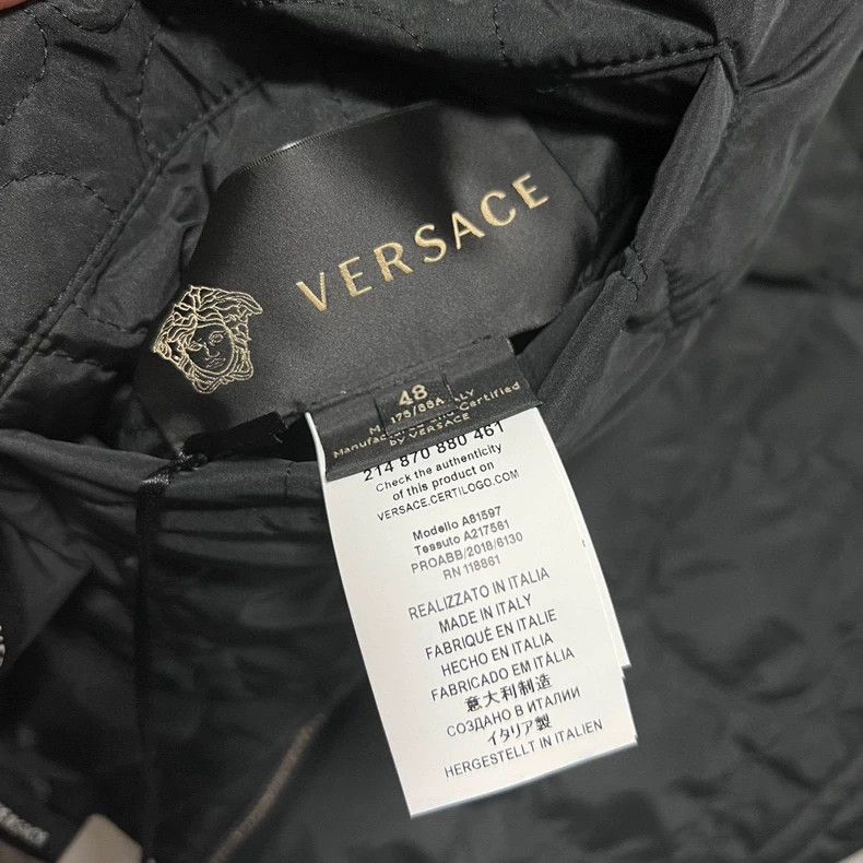 Versace Versace Reversible cotton jacket Size US M / EU 48-50 / 2 - 8 Thumbnail