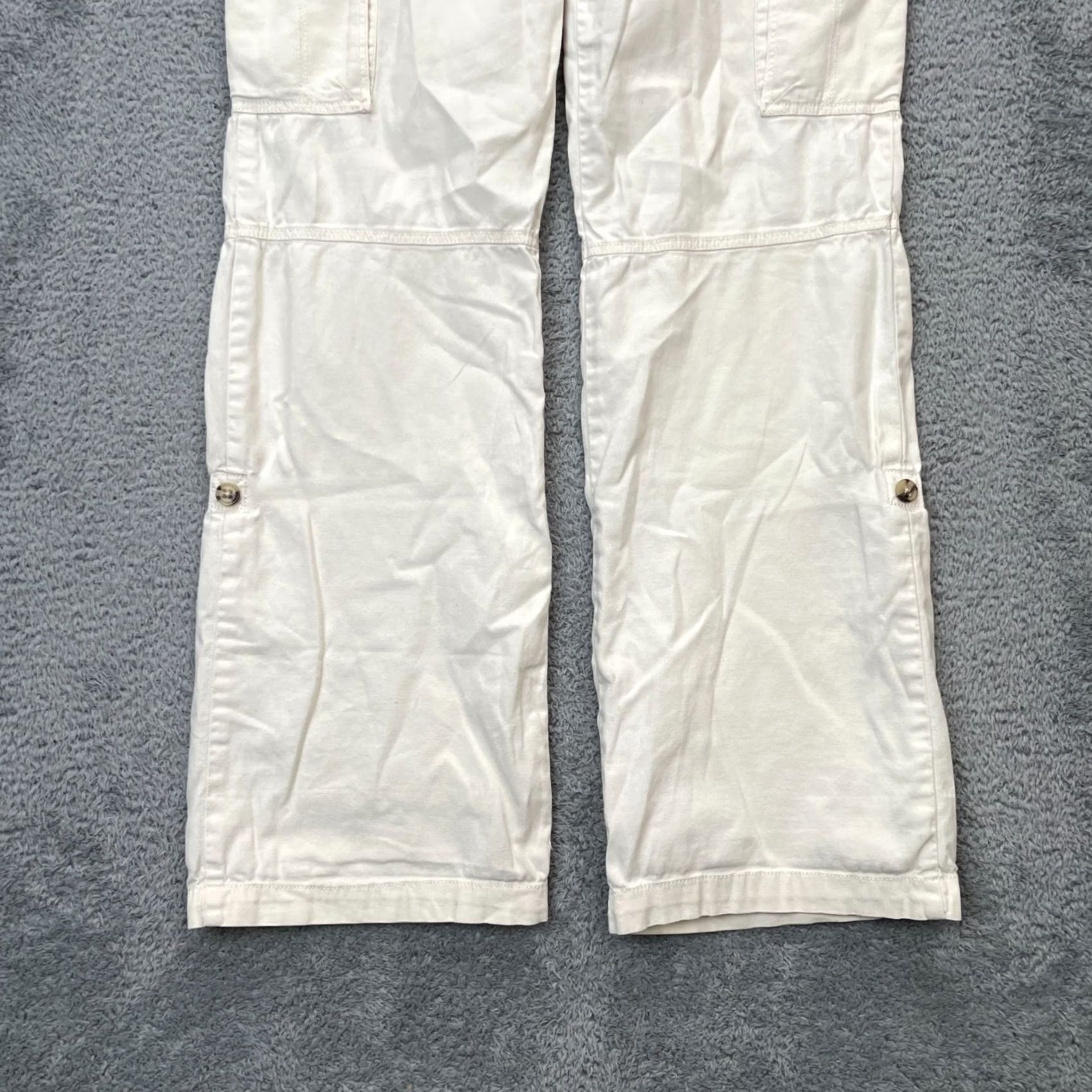 Banana Republic Banana Republic Pants Womens 6 Beige Martin-Fit Cargo Pockets Cotton Stretch Jeans/ pants? Size 28" / US 6 / IT 42 - 7 Thumbnail