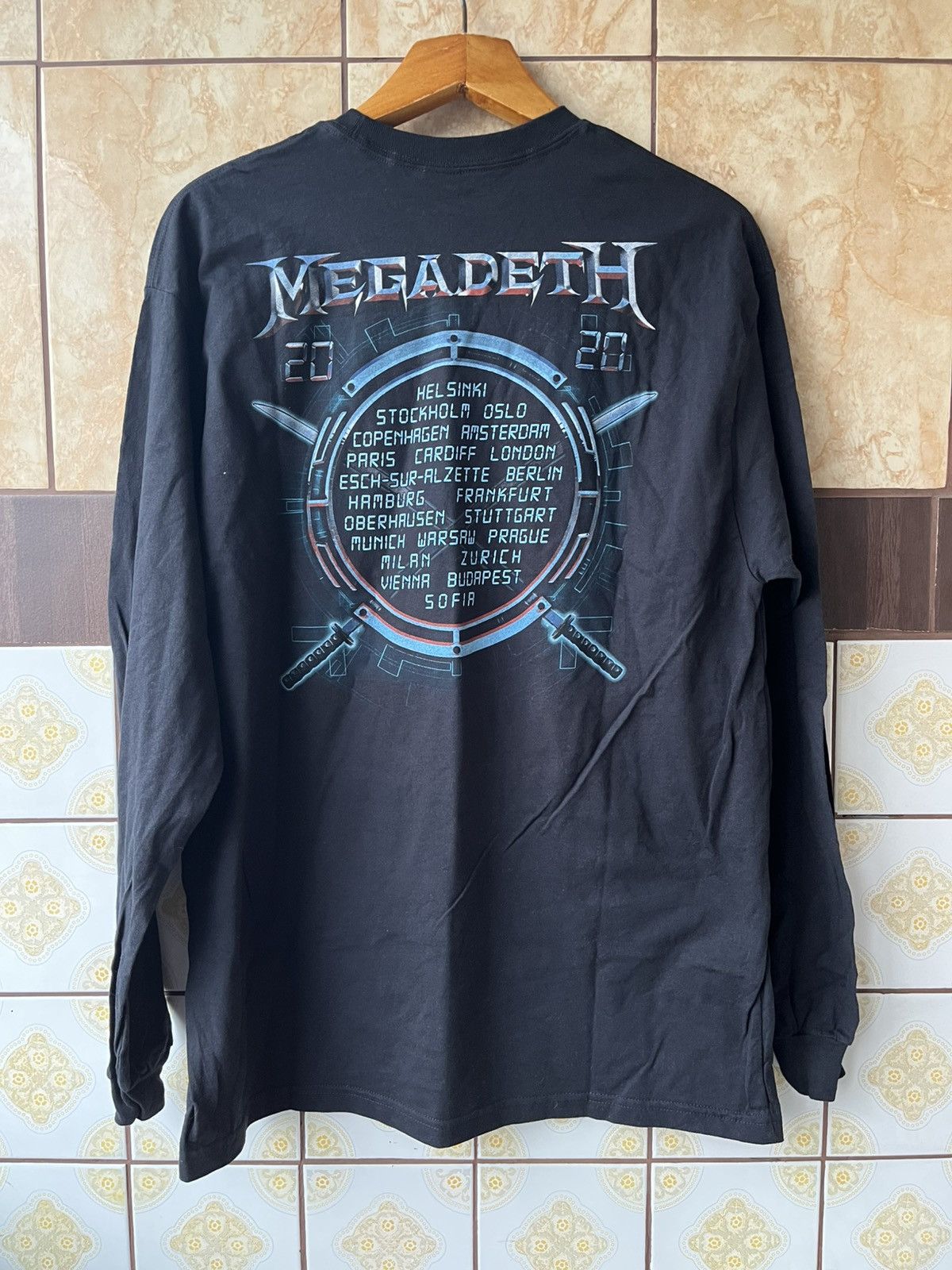 Megadeth Megadeth 2020 band long sleeve Size US XL / EU 56 / 4 - 2 Thumbnail