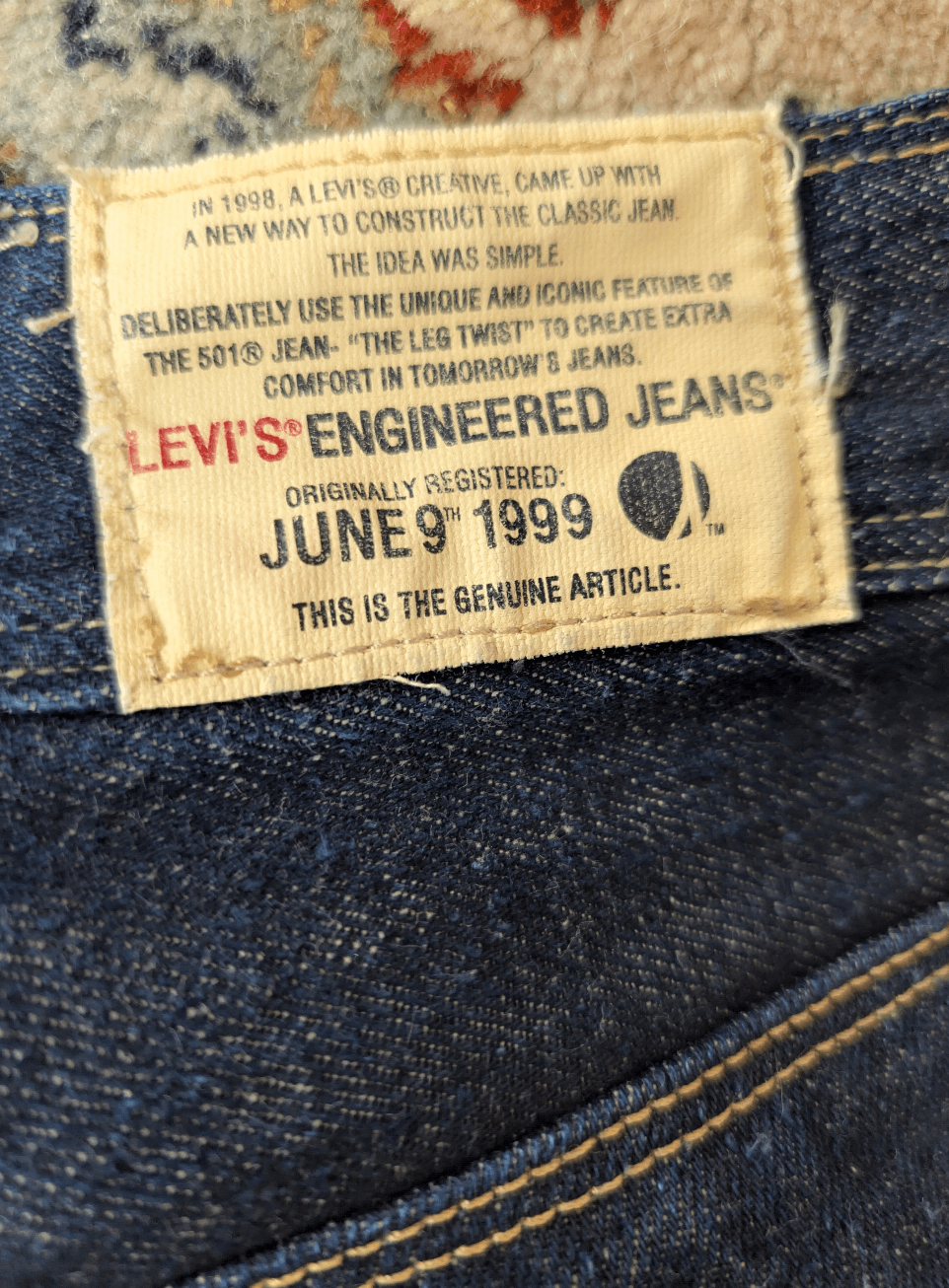 Engineered Garments × Levi's Vintage Levi’s Engineered Jeans - Size 26 - 1999 Original Size US 26 / EU 42 - 3 Thumbnail