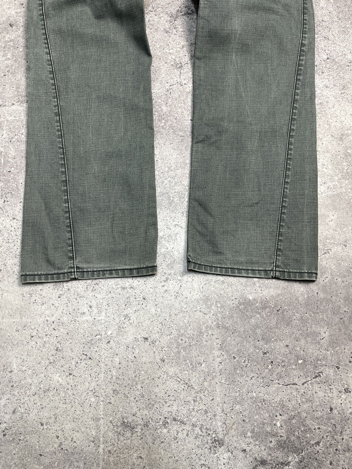 Vintage Vintage Distressed Y2K Police Cargo Jeans Pants Size US 34 / EU 50 - 16 Thumbnail