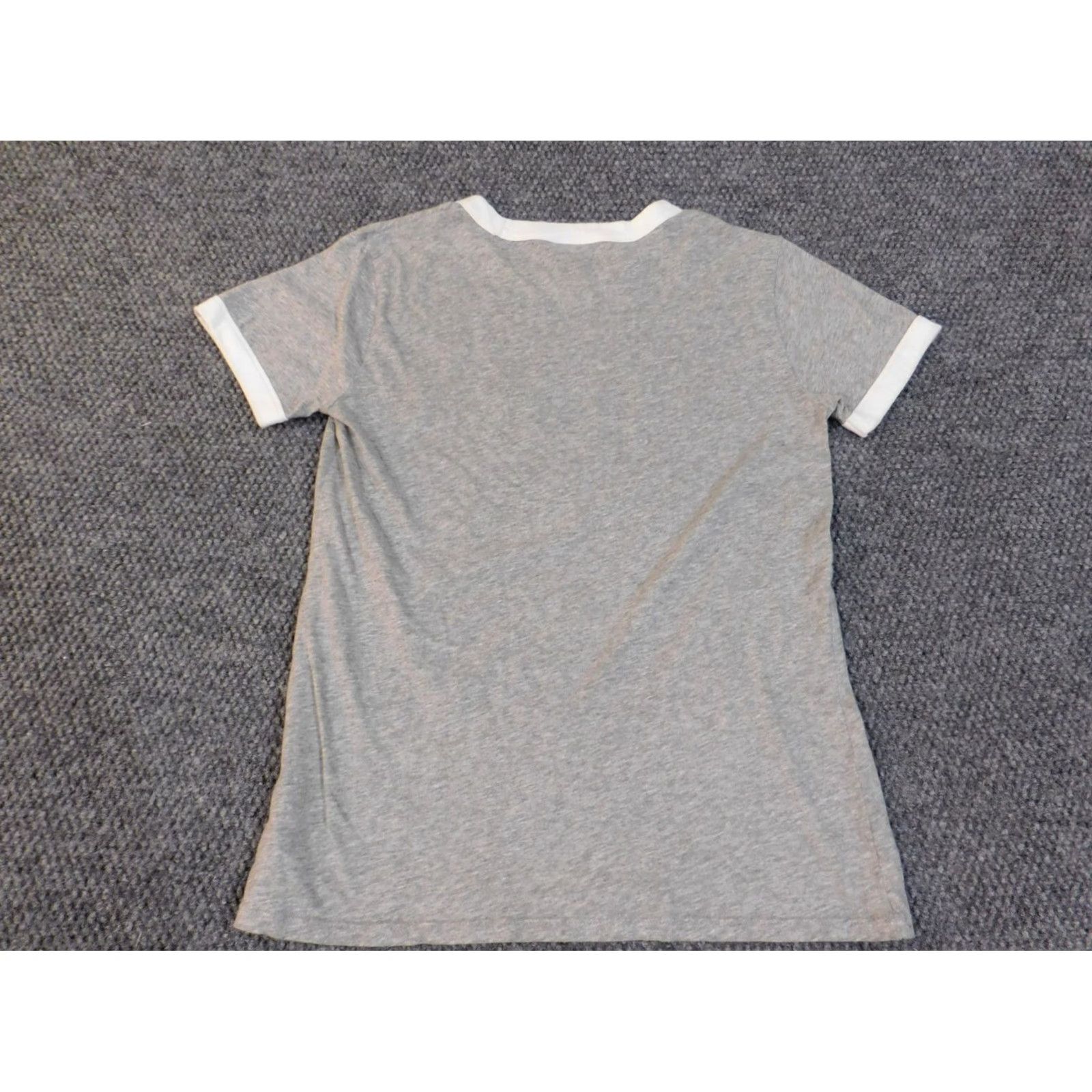 Victoria's Secret Victoria's Secret Pink Shirt M Gray Women Christmas Cotton T-Shirt Regular Short Sleeve Crew Neck Holiday Christmas Theme Slim? Size M / US 6-8 / IT 42-44 - 7 Thumbnail