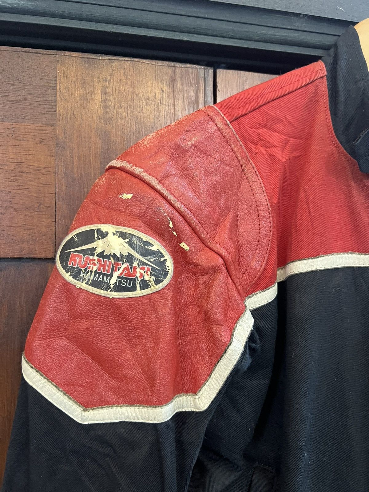 Japanese Brand Kushitani Hamamatsu Racing Team Overall Big Logo Embroidered Size US 34 / EU 50 - 7 Thumbnail