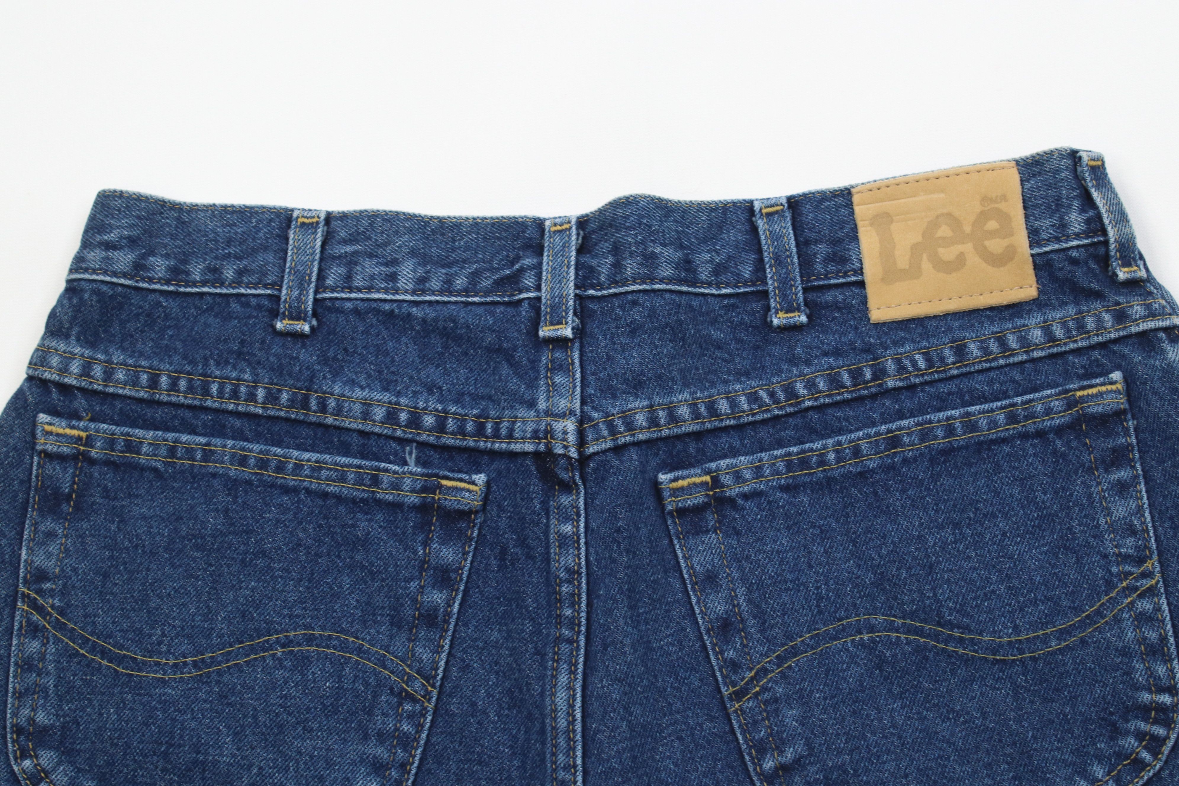 Lee Vintage 90s Lee Fit Denim Jean Shorts Jorts Blue Cotton Size US 34 / EU 50 - 10 Thumbnail