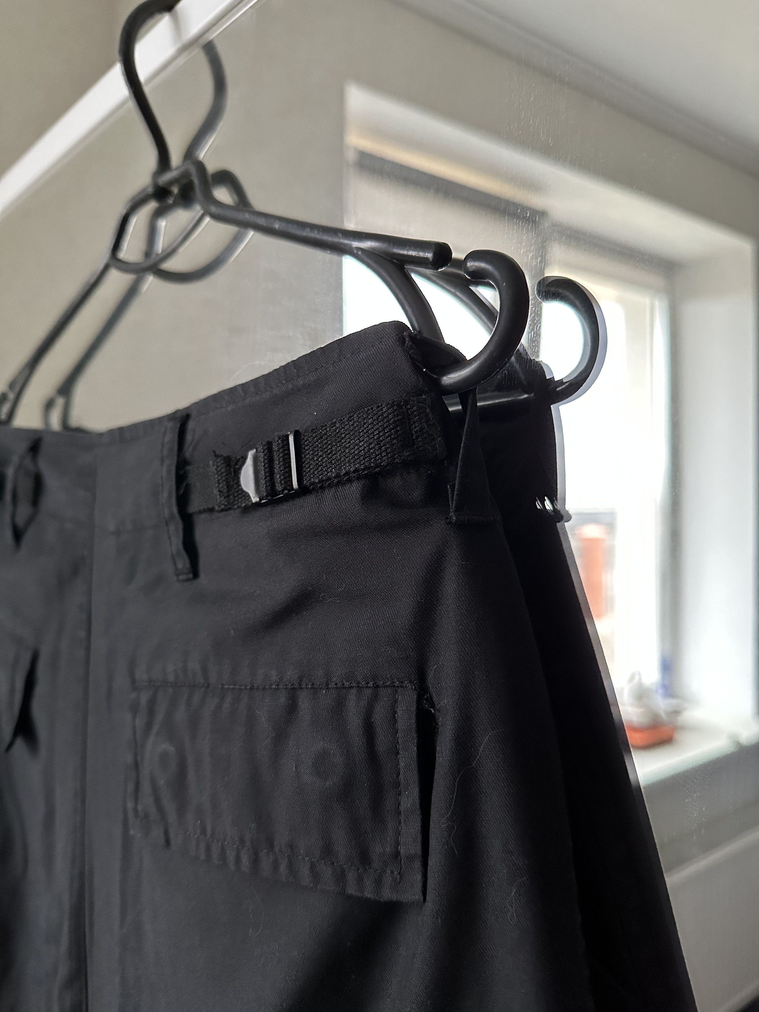 Vintage Fostex Garments Trousers Combat Straight Cargo Denim Pants Size US 30 / EU 46 - 3 Thumbnail