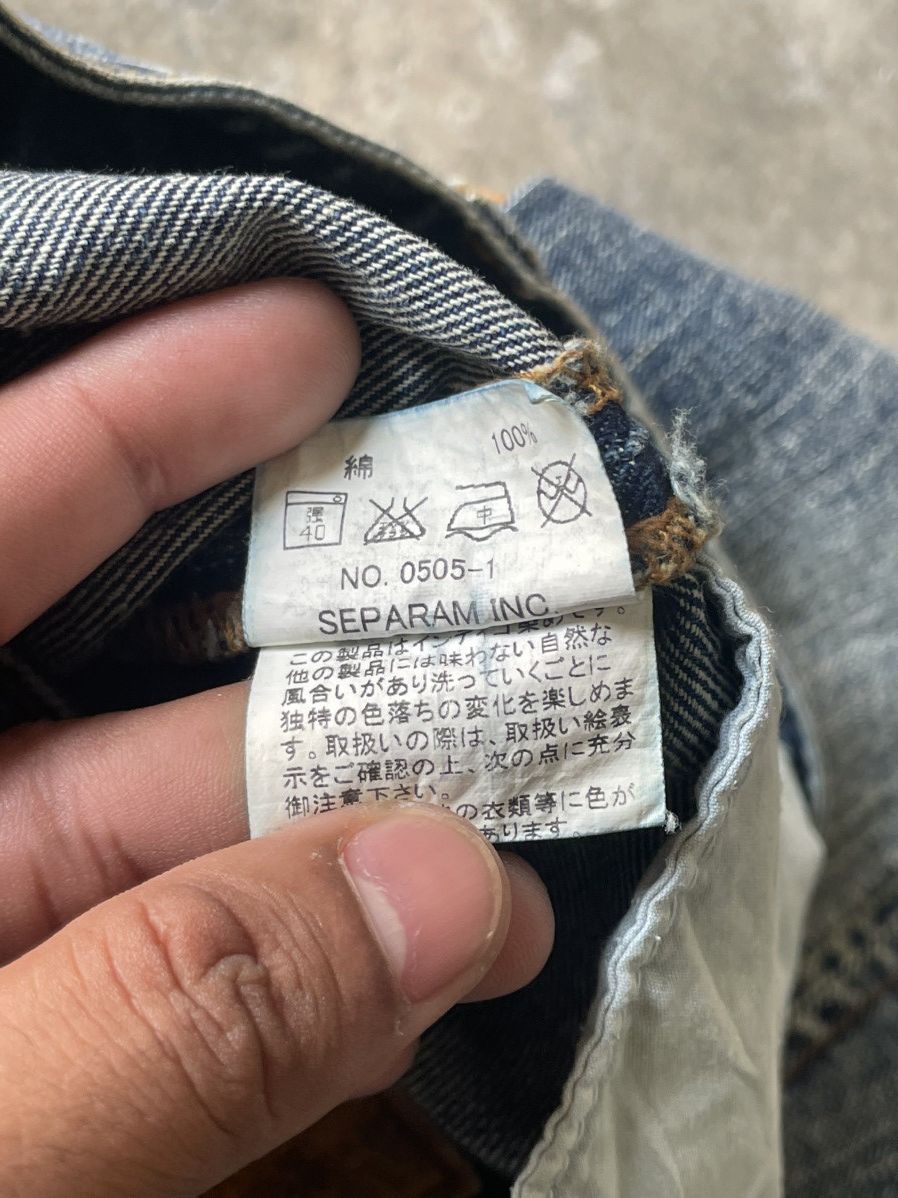 If Six Was Nine × Vintage Vintage denim sepatam Size 34" / US 12 / IT 48 - 15 Thumbnail
