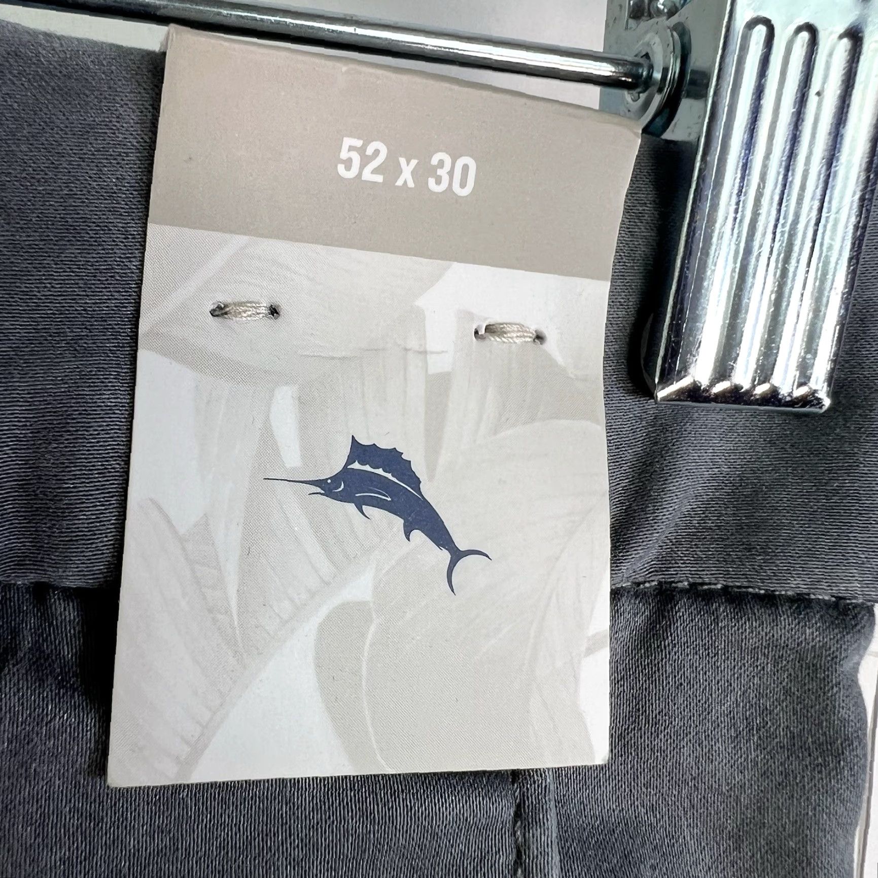 Tommy Bahama VINTAGE Tommy Bahama Boracay Pants Mens 52 Straight Leg Casual Cotton Spandex Gray 30 in Size US 36 / EU 52 - 4 Thumbnail