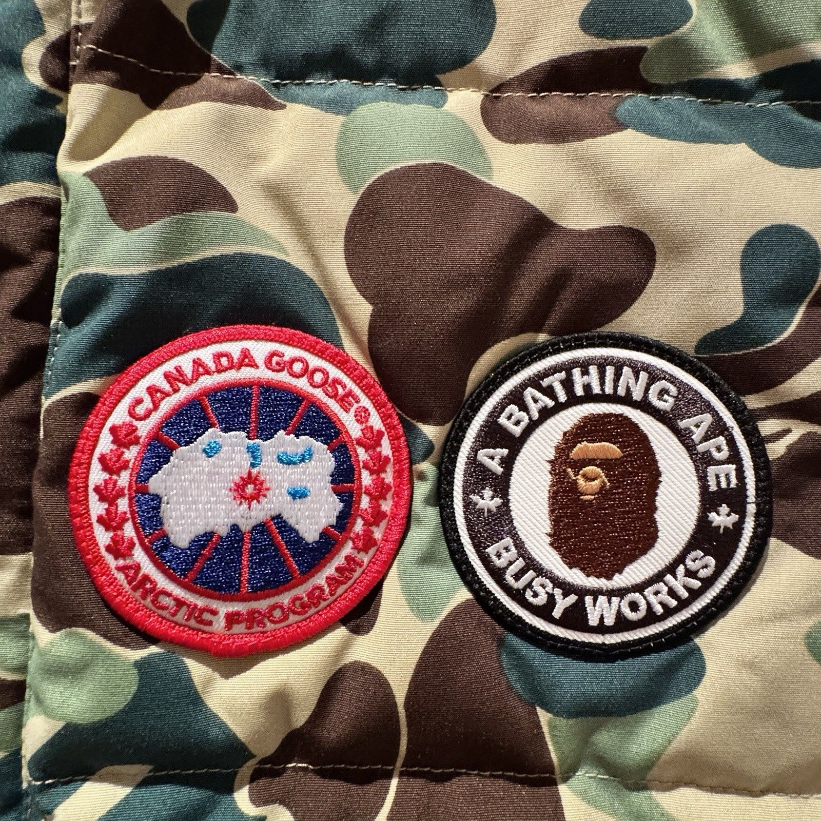 Bape × Canada Goose BAPE x Canada Goose Men's Freestyle Vest Camo Bathing Ape Size US S / EU 44-46 / 1 - 5 Thumbnail