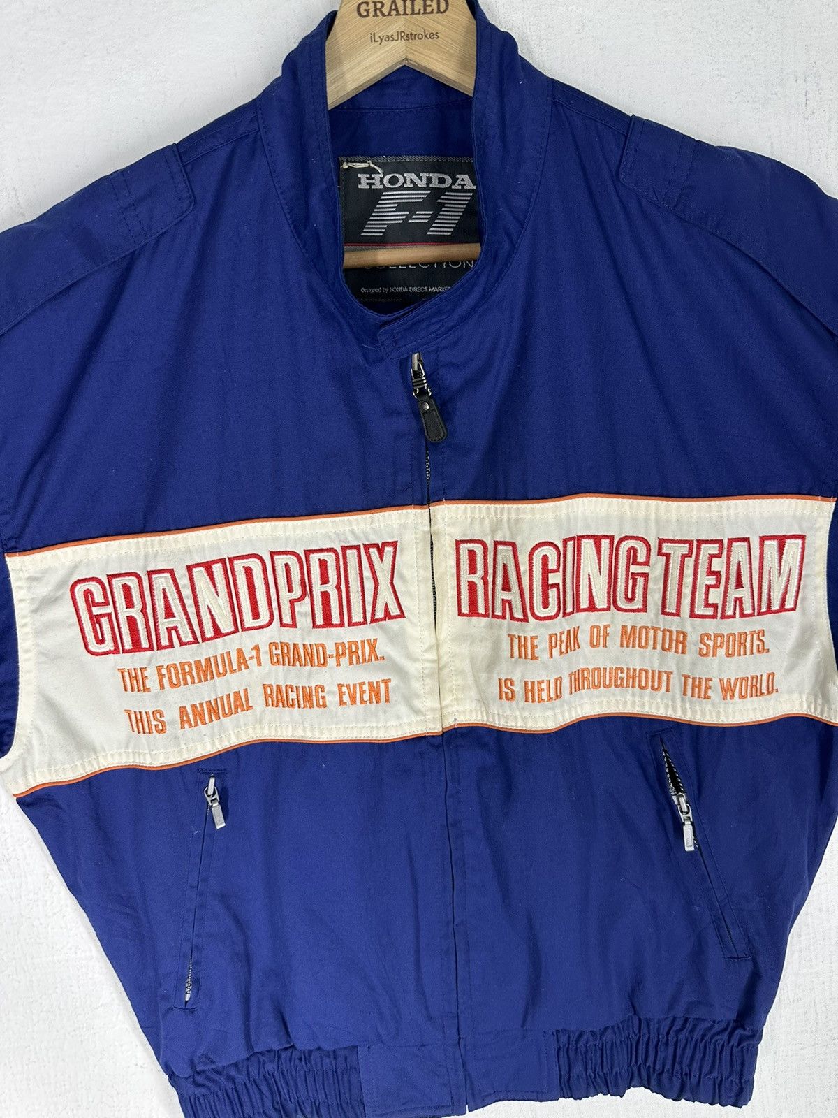 Sports Specialties Vintage 90’s Honda Grandprix Racing Team Formula 1 Jacket Size US M / EU 48-50 / 2 - 10 Thumbnail