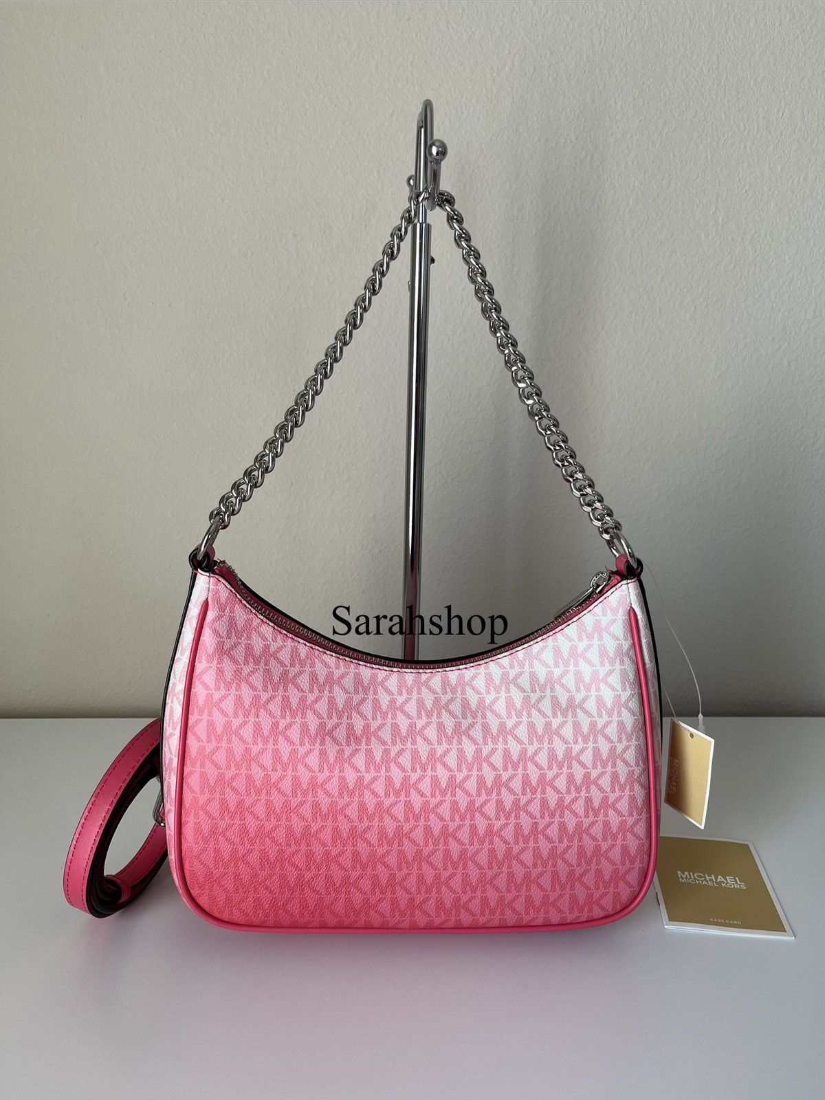 Michael Kors Michael Kors Jet Set Travel Large Pouchette Crossbody Size ONE SIZE - 3 Thumbnail