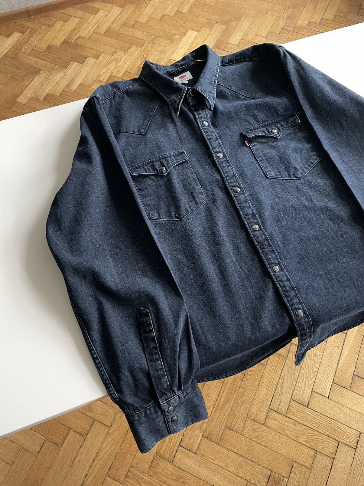 Levi's Levi’s: A Blue Denim Shirt Size US XXL / EU 58 / 5 - 10 Thumbnail