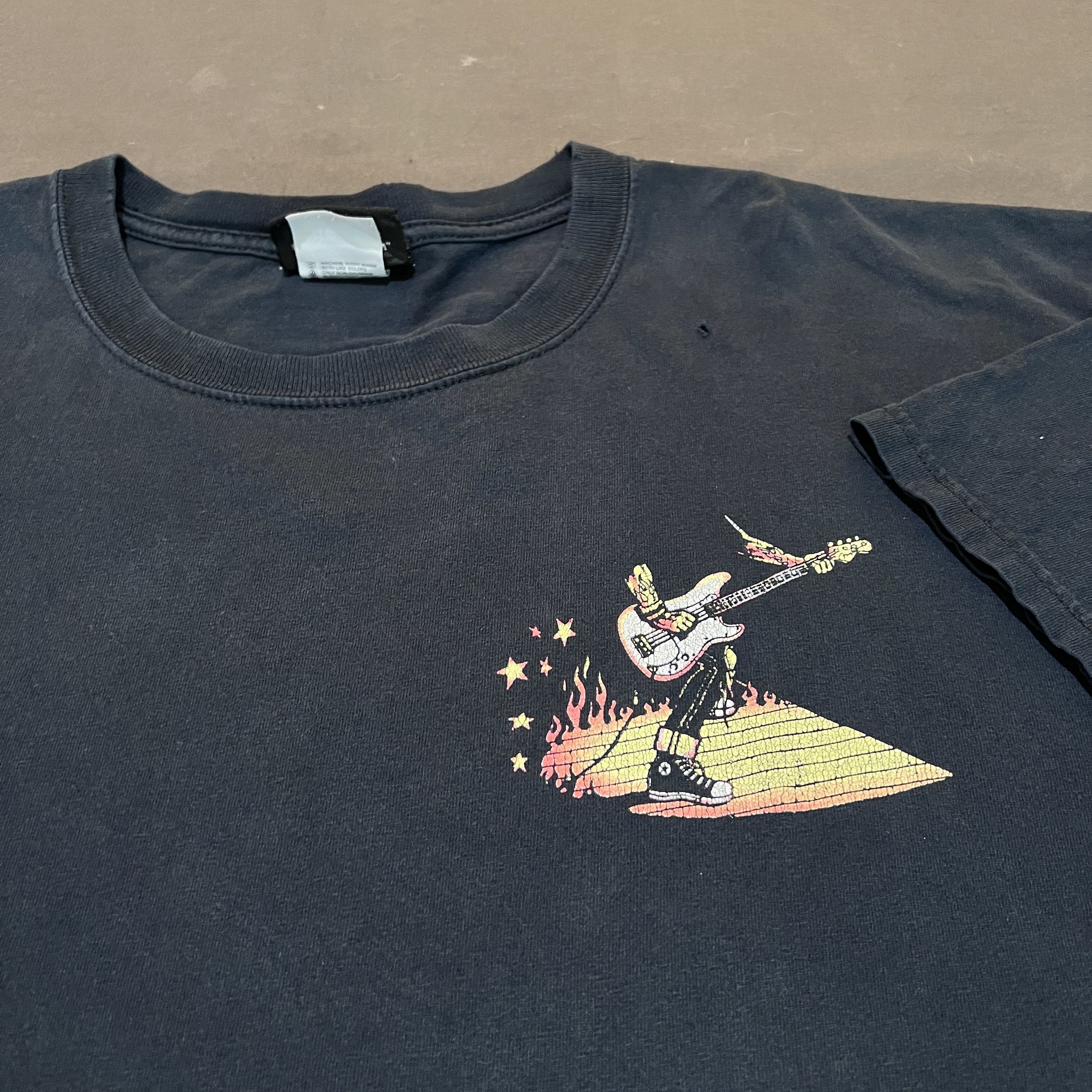 Band Tees × Vintage Vintage Y2K Fender Precision Bass Guitar Promo Tee 2XL Faded Size US XXL / EU 58 / 5 - 8 Thumbnail