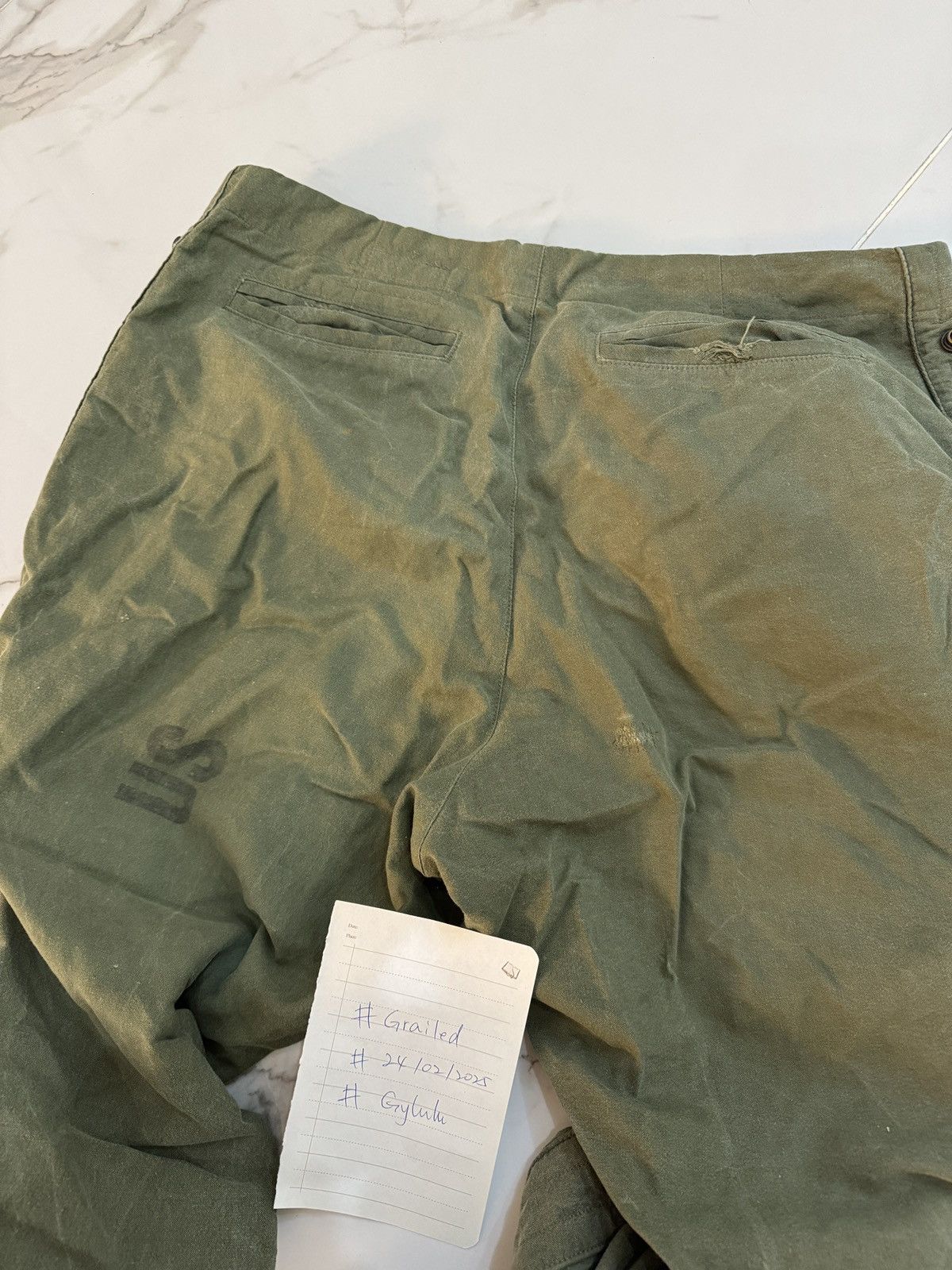 Greg Lauren greg lauren Army Patchwork Trousers Size US 34 / EU 50 - 11 Thumbnail