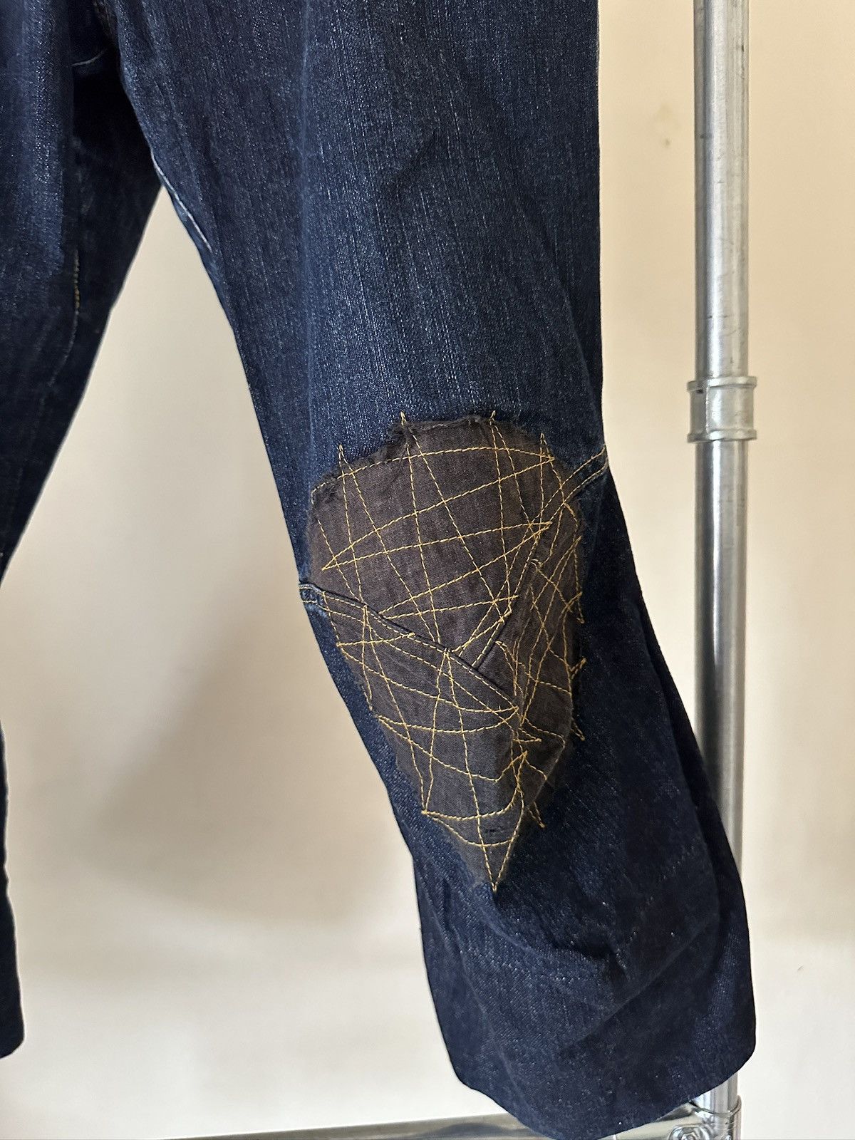 Christopher Nemeth 1990s Christopher Nemeth Knee-patch Jeans Size US 30 / EU 46 - 3 Thumbnail