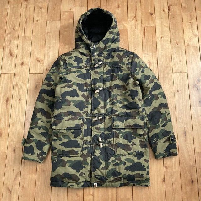 Bape BAPE CAMO Puffer Down jacket Duffle Coat a bathing ape Size US M / EU 48-50 / 2 - 1 Thumbnail