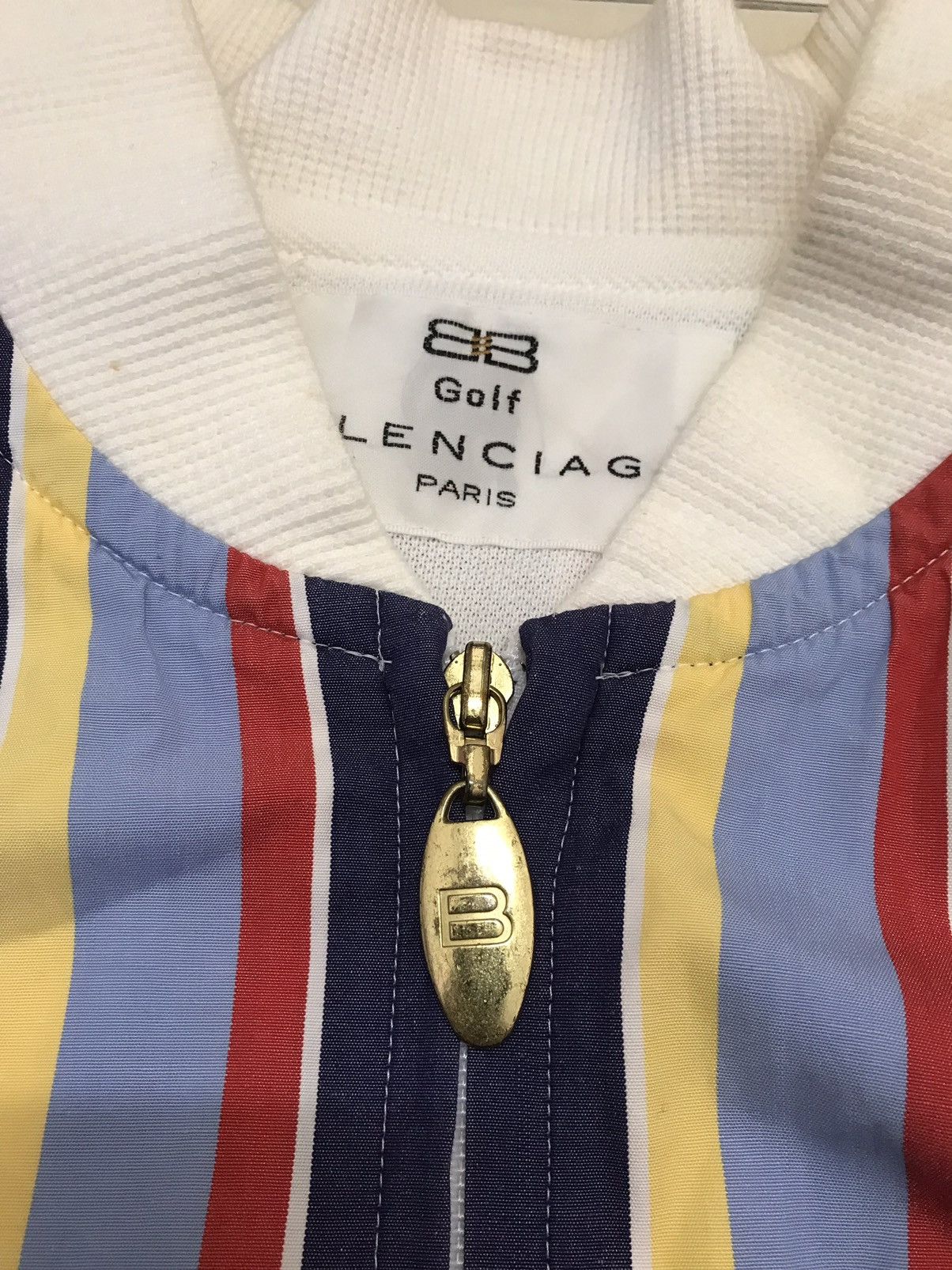 Balenciaga Balenciaga Golf Multicolor Stripe Jacket Size US M / EU 48-50 / 2 - 13 Thumbnail