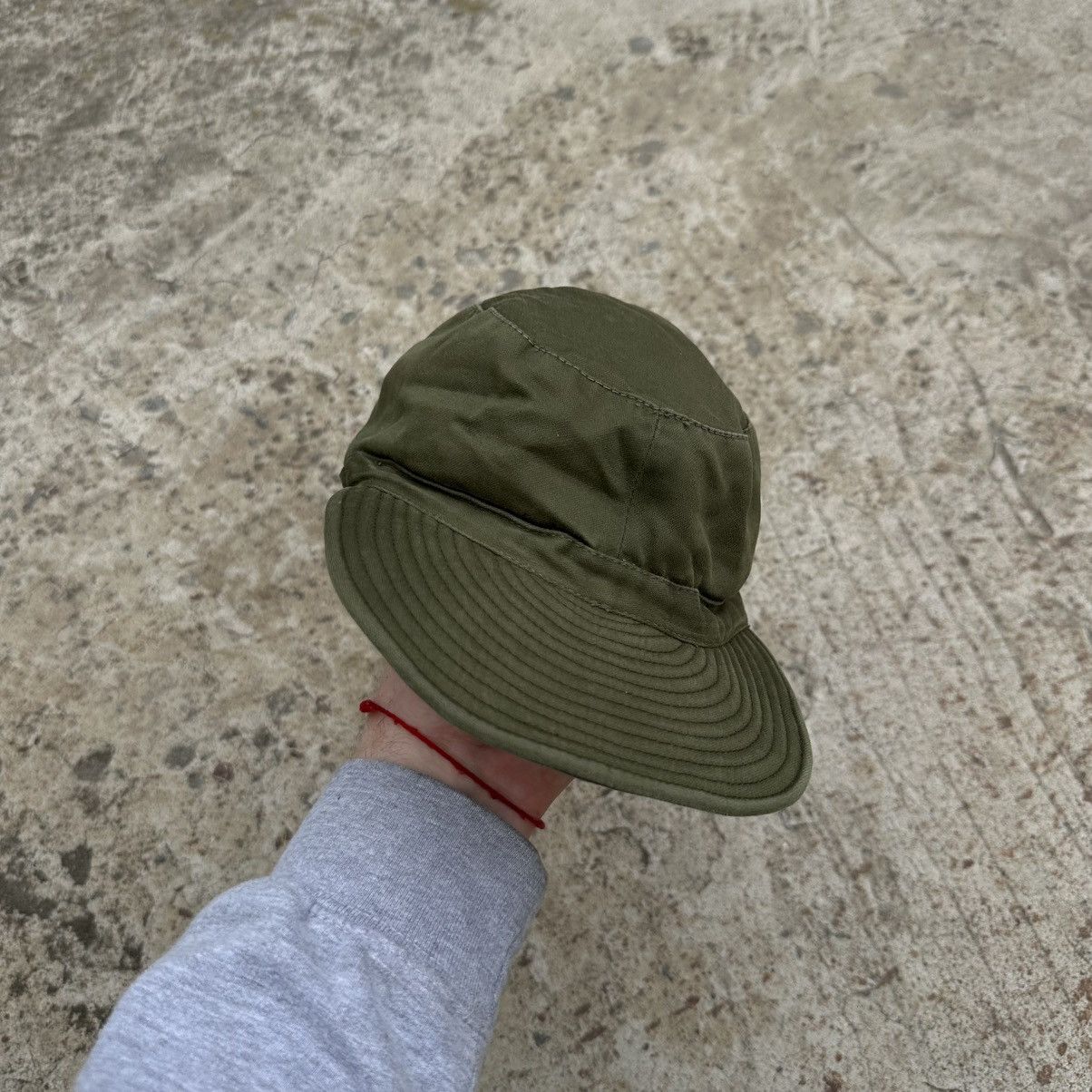 Designer × Japanese Brand Vintage Swedish Army Ear Flap Ear warmer Military Cap Hat 56 Size ONE SIZE - 3 Thumbnail