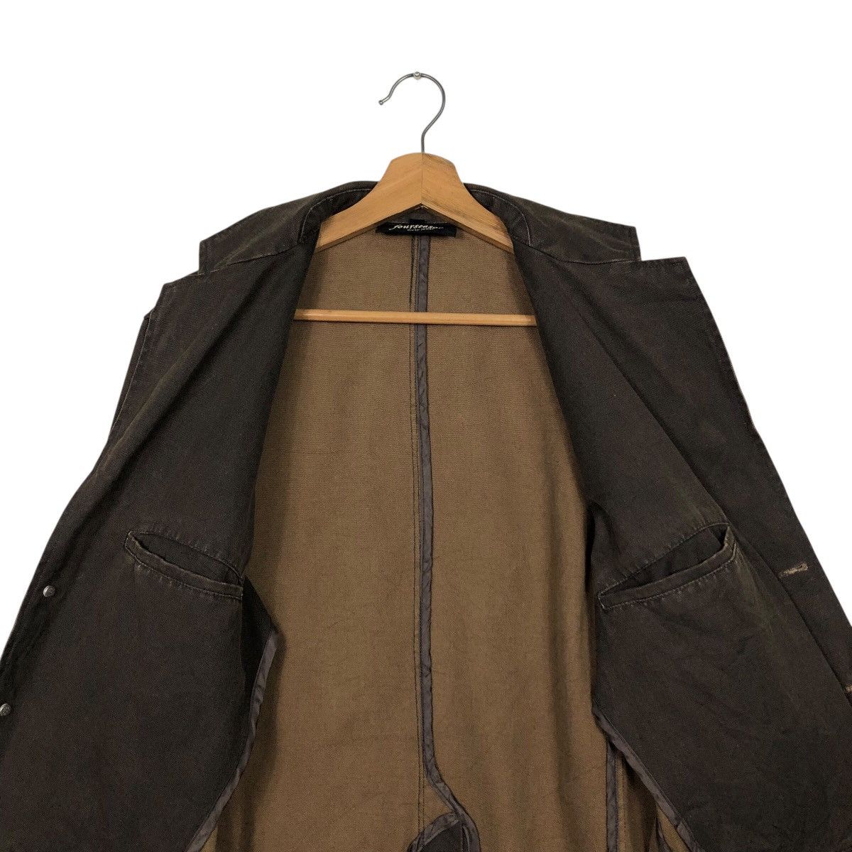 Japanese Brand 📌Vintage Chore Work Jacket Fourseason Canvas Issey Miyake Size US M / EU 48-50 / 2 - 15 Thumbnail