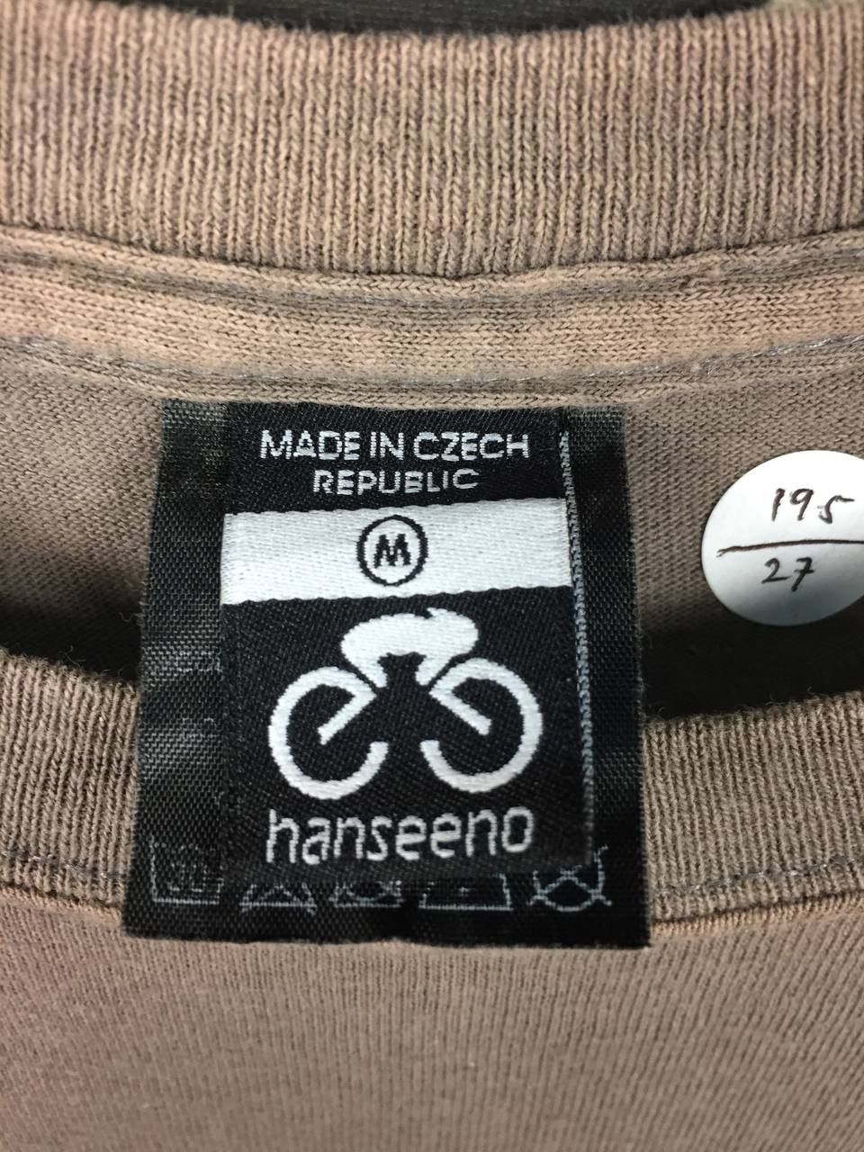 Vintage Vtg Hanseeno Cycling Apparel Bicycle Parts Kit Graphic Tee Size US M / EU 48-50 / 2 - 8 Thumbnail