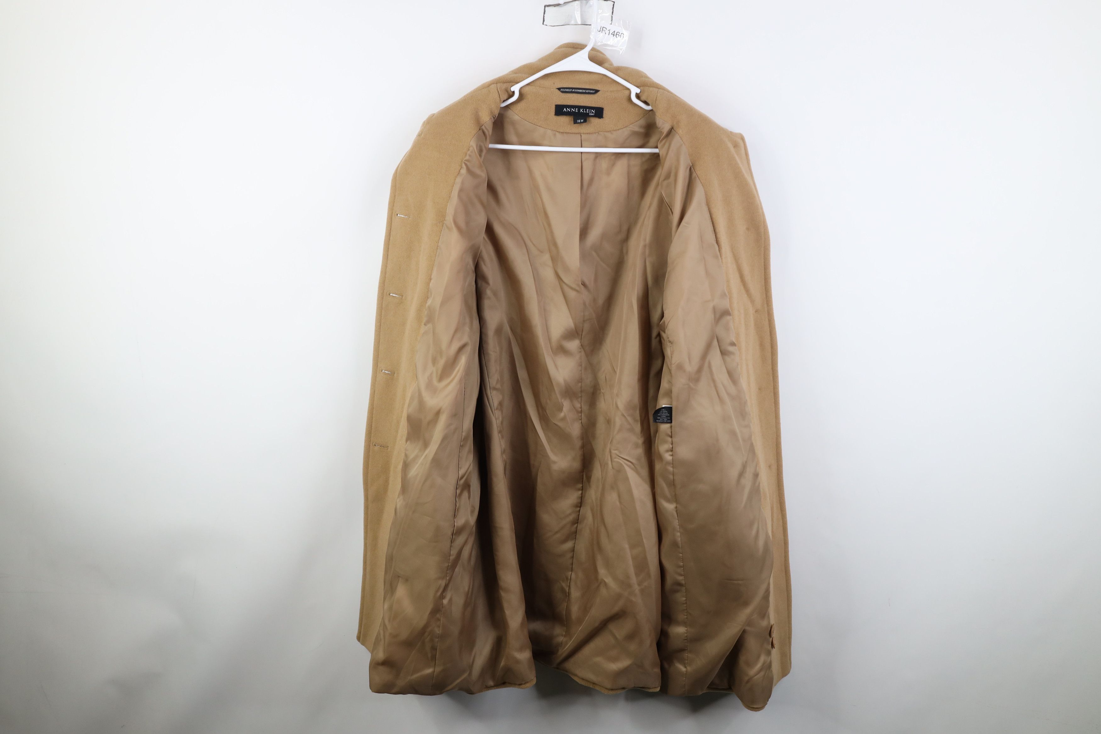 Vintage Vintage 90s Y2K Streetwear Overcoat Jacket Khaki Beige Size XXL / US 16-18 / IT 52-54 - 10 Thumbnail