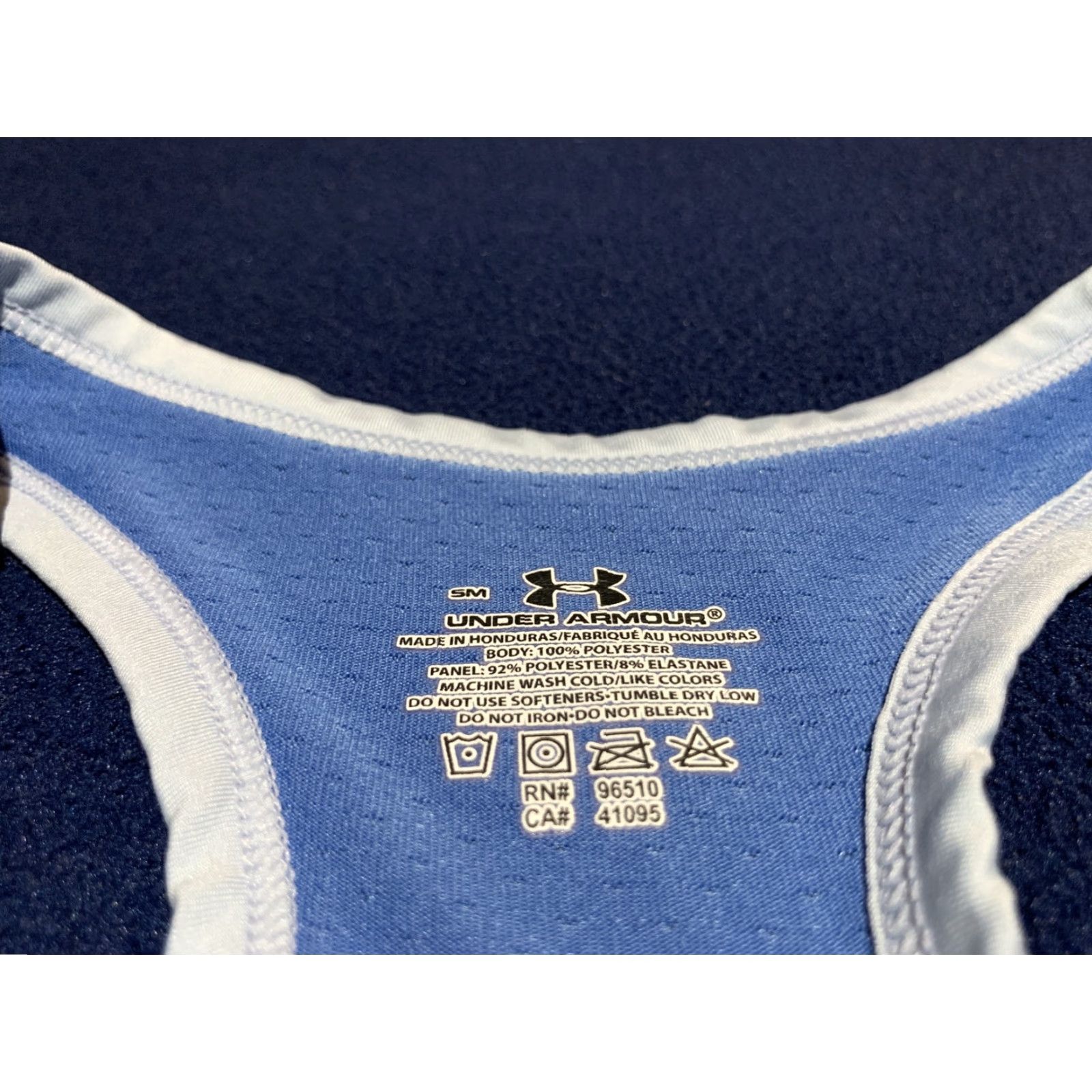 Under Armour VINTAGE Under Armour Women’s Tank Top S Activewear Workout Running Gray Blue Size S / US 4 / IT 40 - 4 Thumbnail
