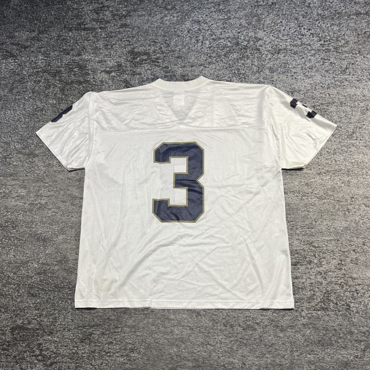 Adidas Vintage Adidas Notre Dame Fighting Irish Jersey #3 Away XXL Size US XXL / EU 58 / 5 - 2 Thumbnail