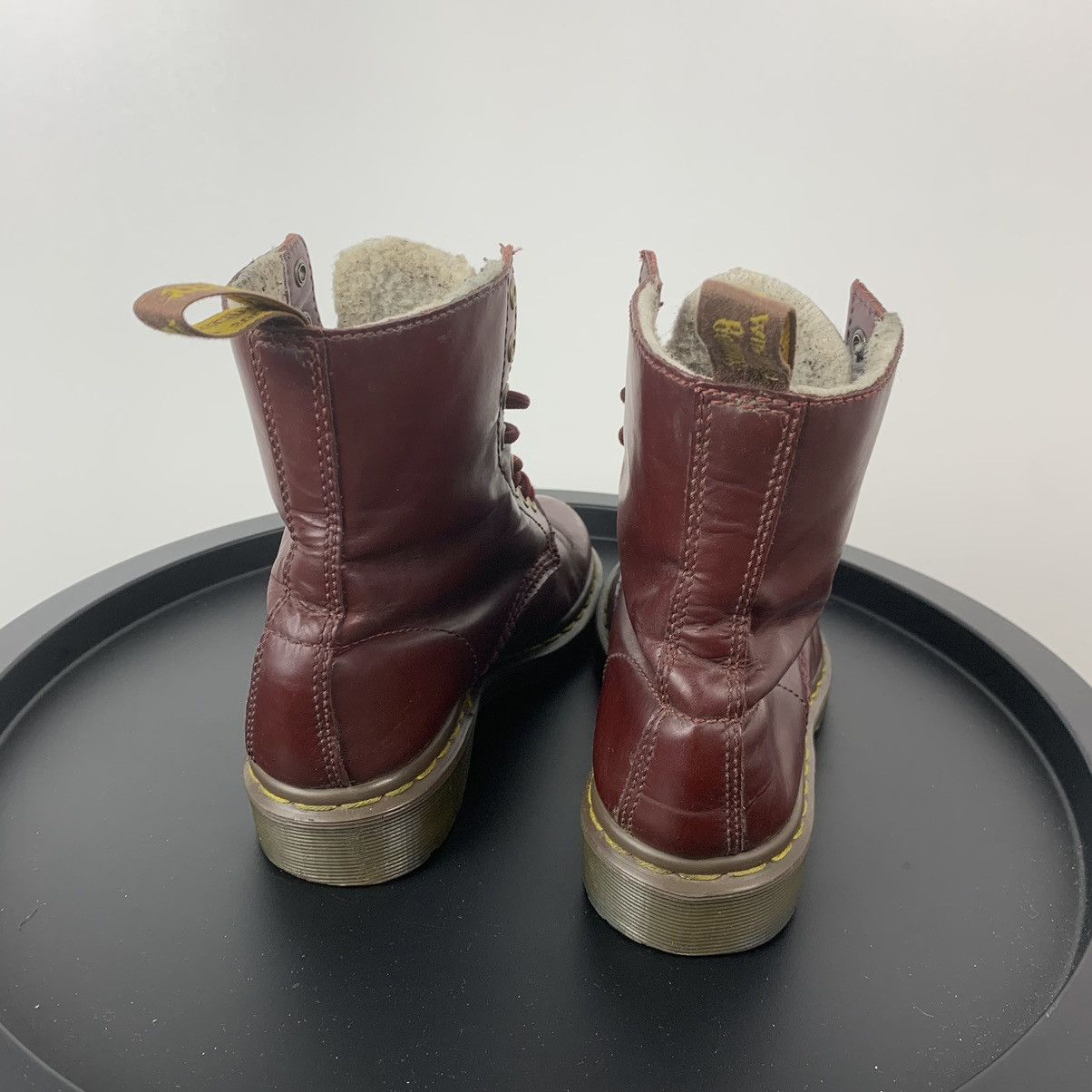Dr. Martens Vintage Dr. Martens 1460 Serena Boots EU 38 Cherry Size US 7 / IT 37 - 4 Thumbnail